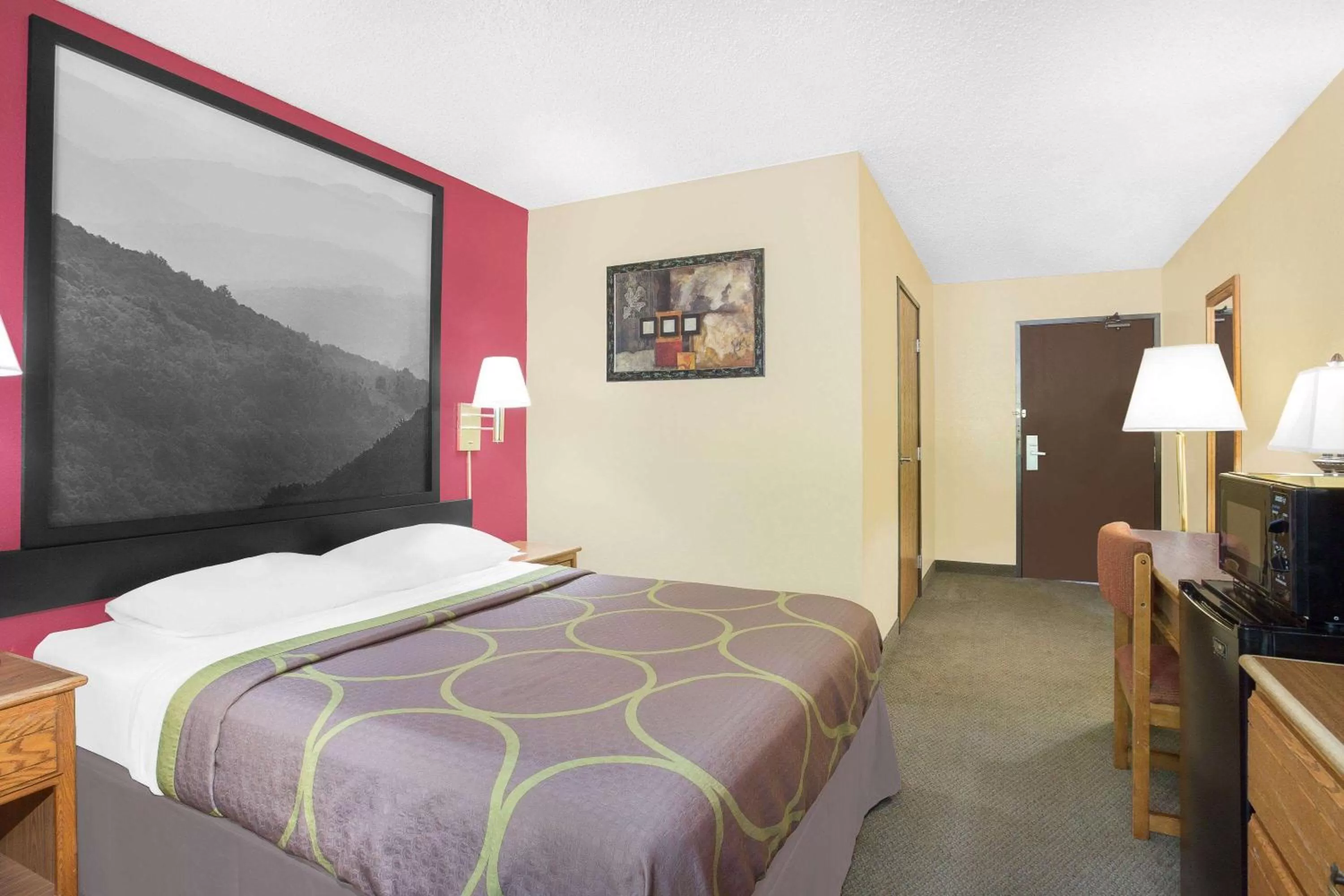 Queen Room - Mobility Access/Non-Smoking in Super 8 by Wyndham Roanoke VA