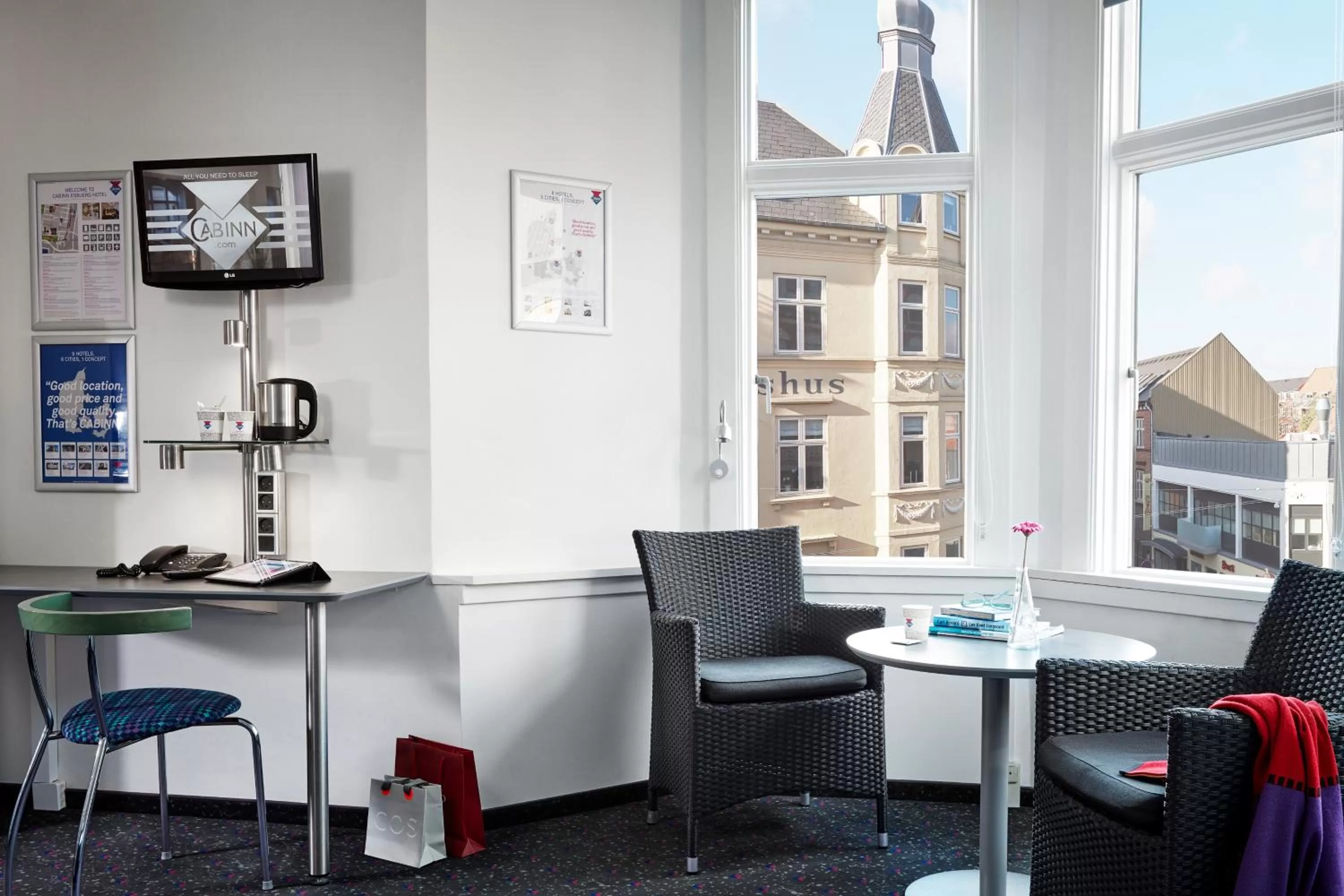 TV and multimedia in Cabinn Esbjerg