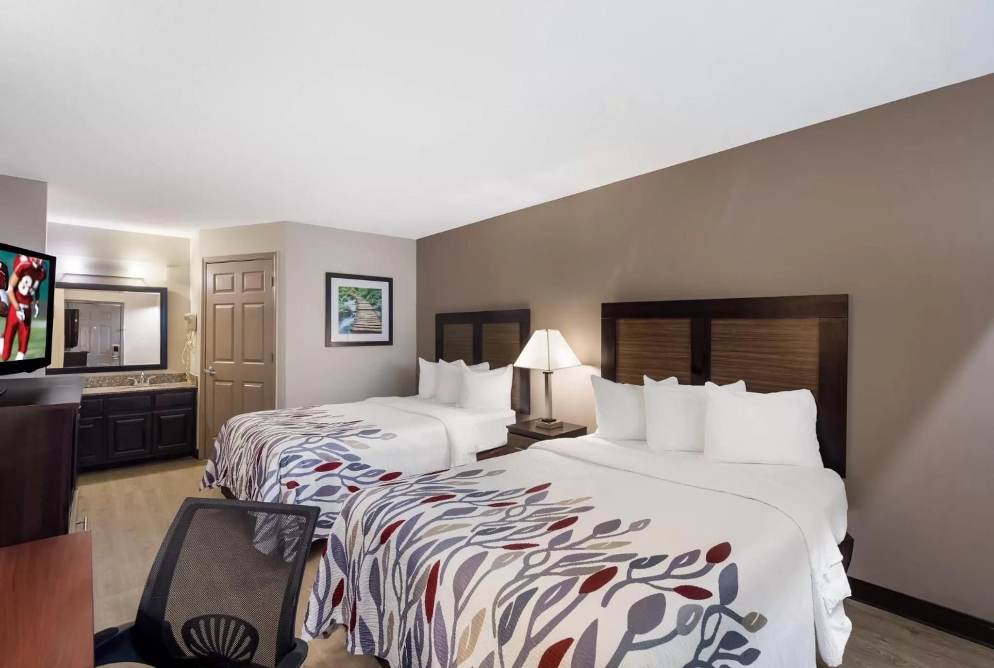 Superior Room with Two Double Beds Non-Smoking in Red Roof Inn Jasper