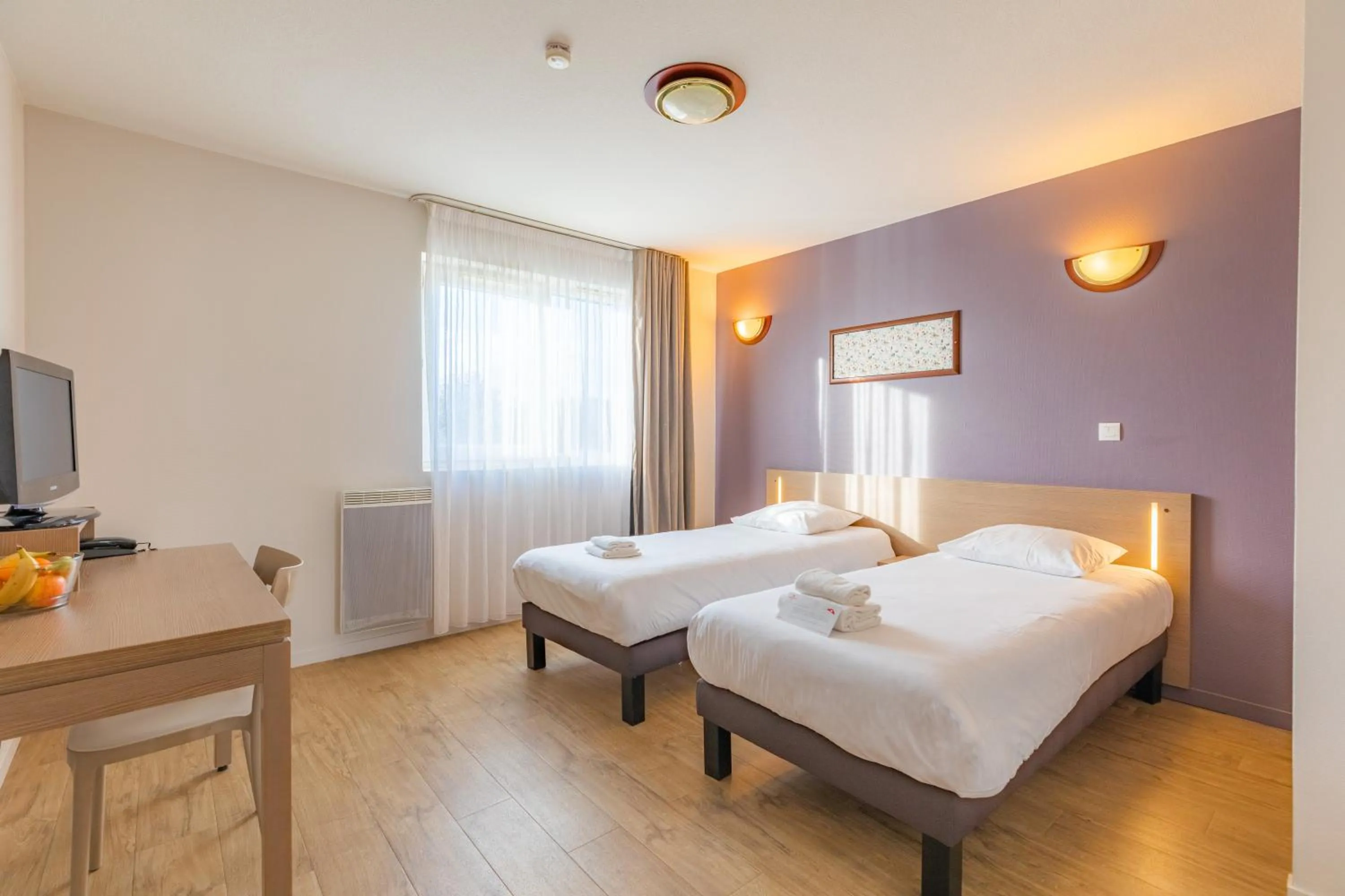 Superior Twin Studio in Appart'City Classic La Roche sur Yon Centre