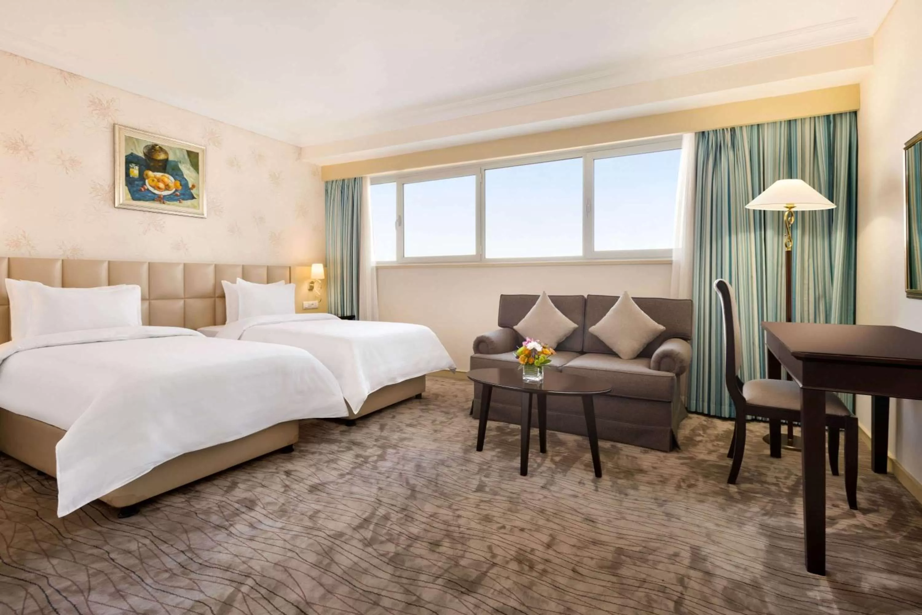 Photo of the whole room, Bed in Wyndham Tashkent