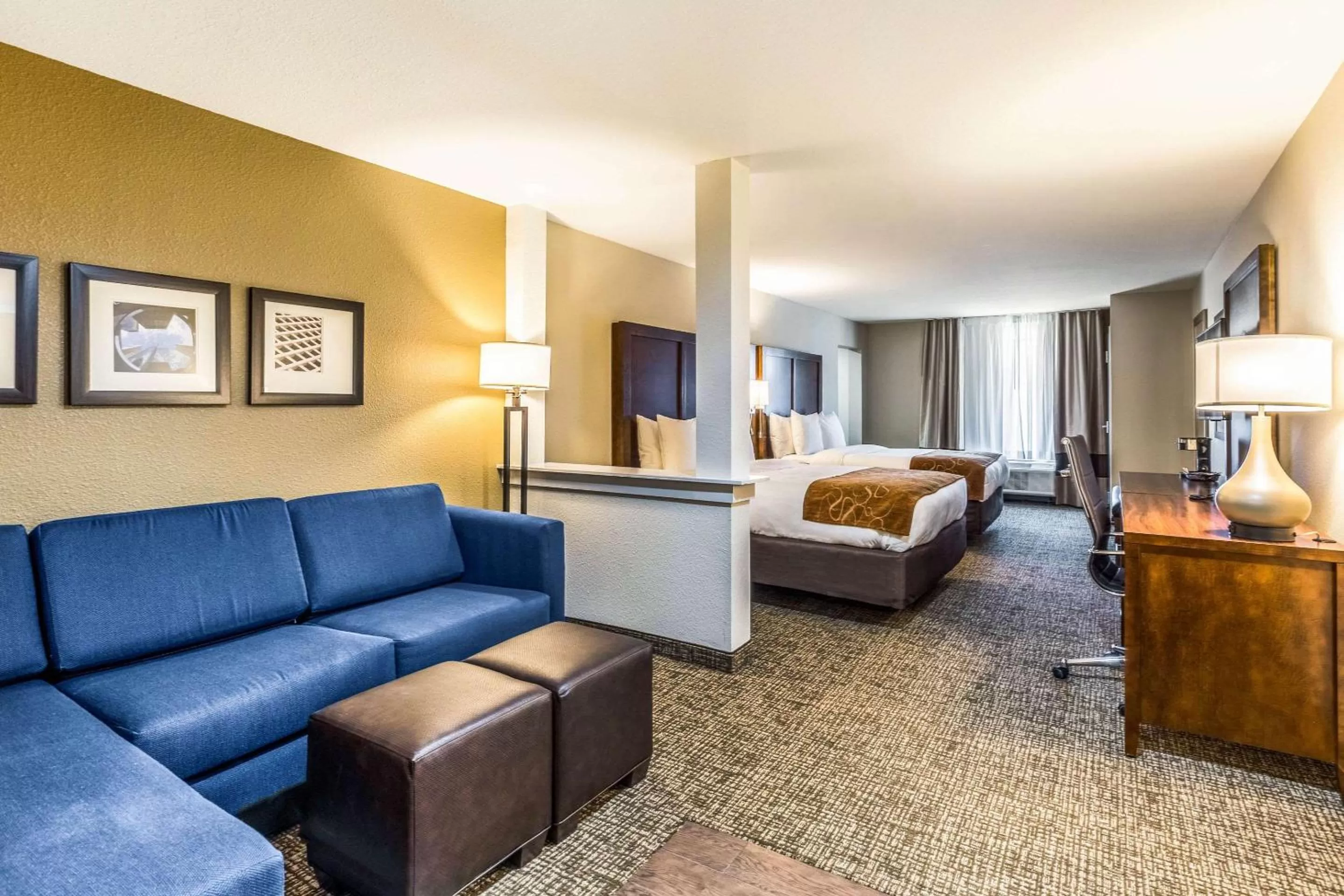 Superior Queen Suite with Two Queen Beds - Non-Smoking in Comfort Suites