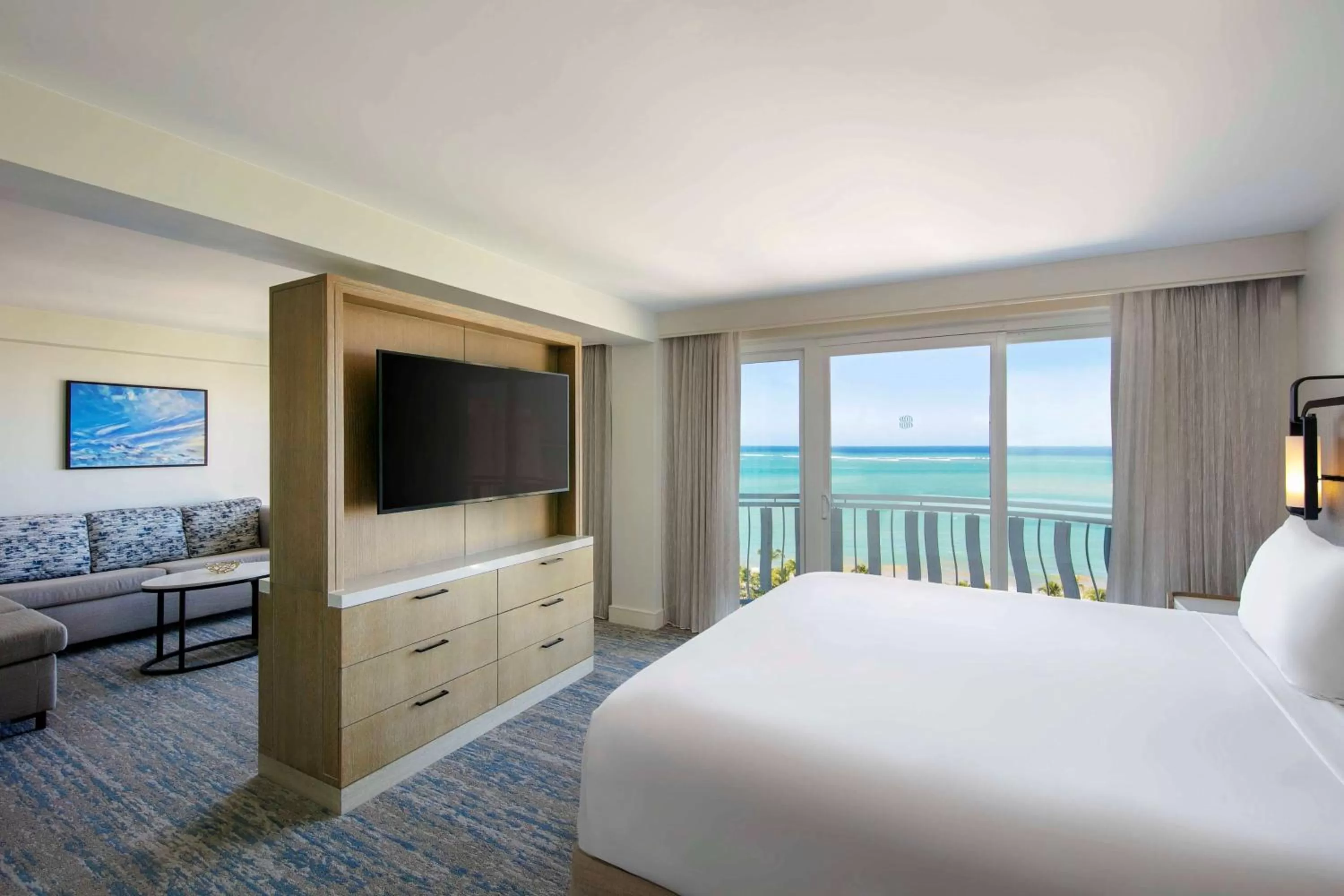 Executive King Suite with Ocean View - single occupancy in The Royal Sonesta San Juan