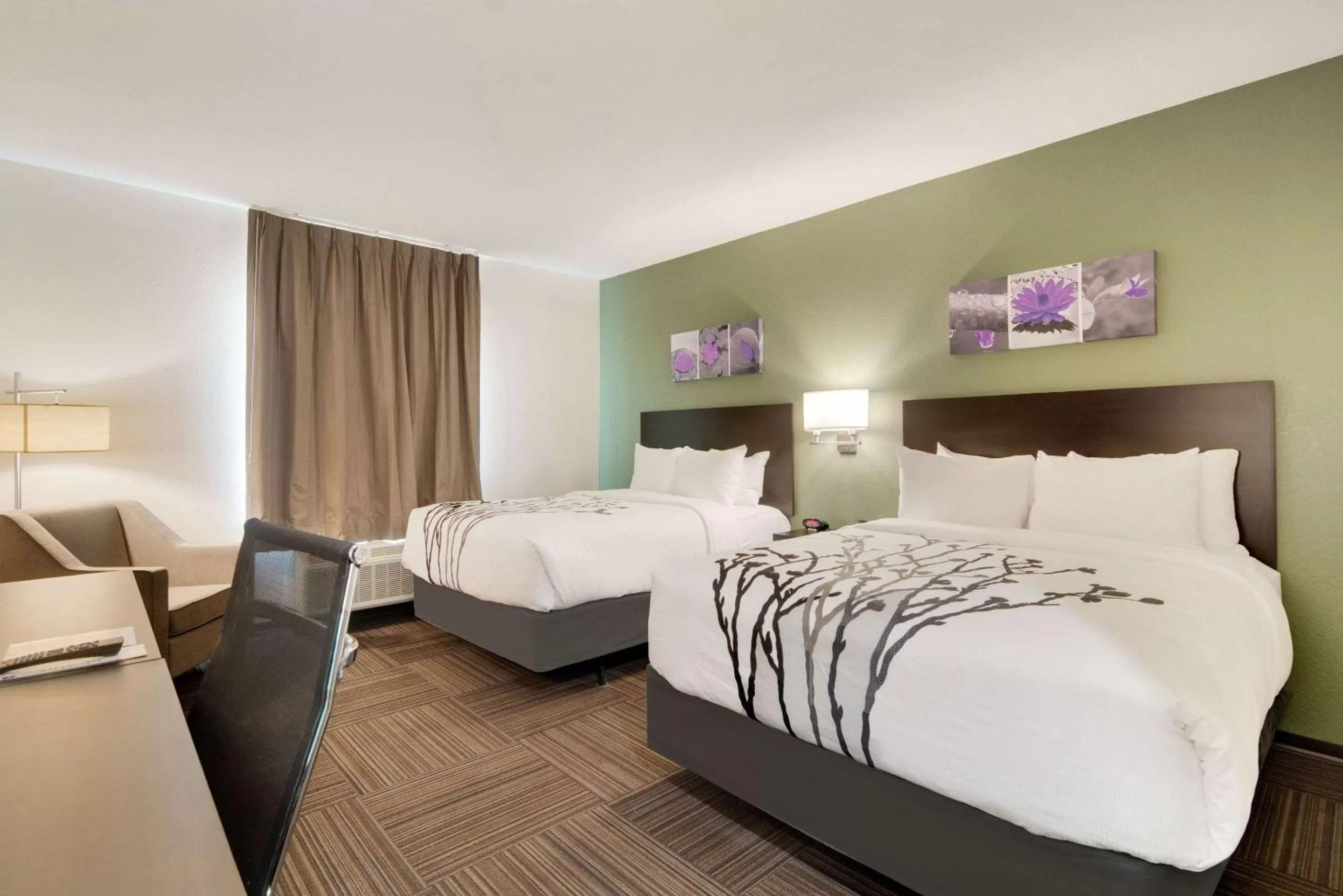 Quadruple Room with Two Queen Beds - Non Smoking in Sleep Inn Dallas Northwest - Irving