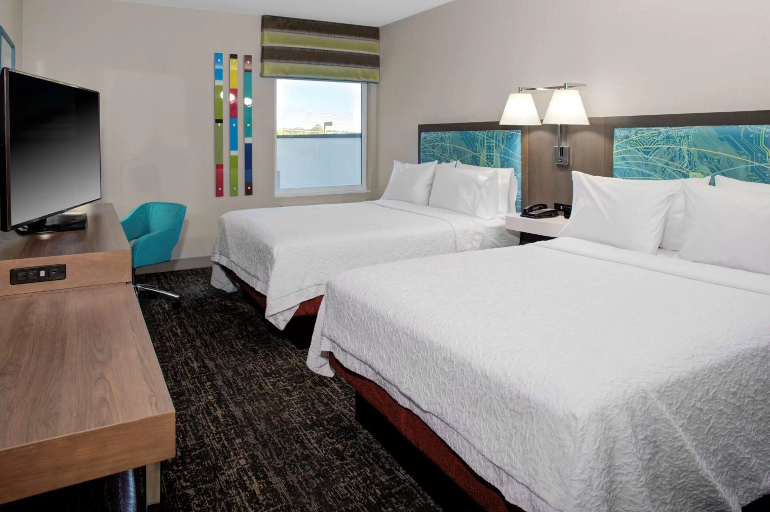 Queen Room with Two Queen Beds - Non-Smoking in Hampton Inn Suites Flagstaff East