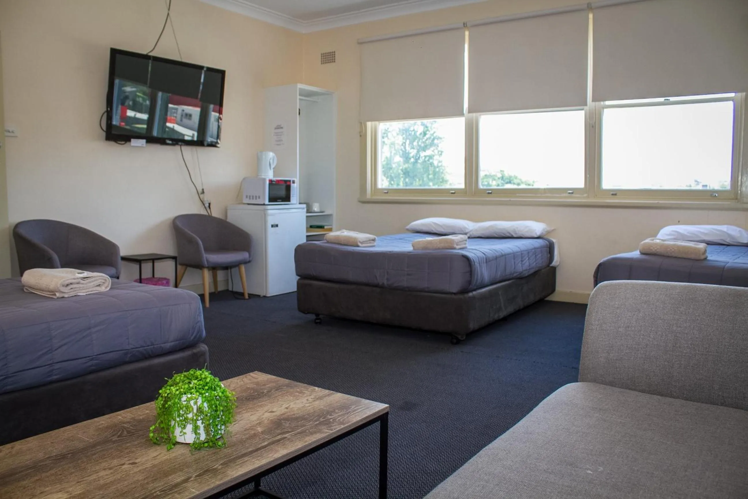 Quadruple Room with Shared Bathroom in Hotel Jesmond