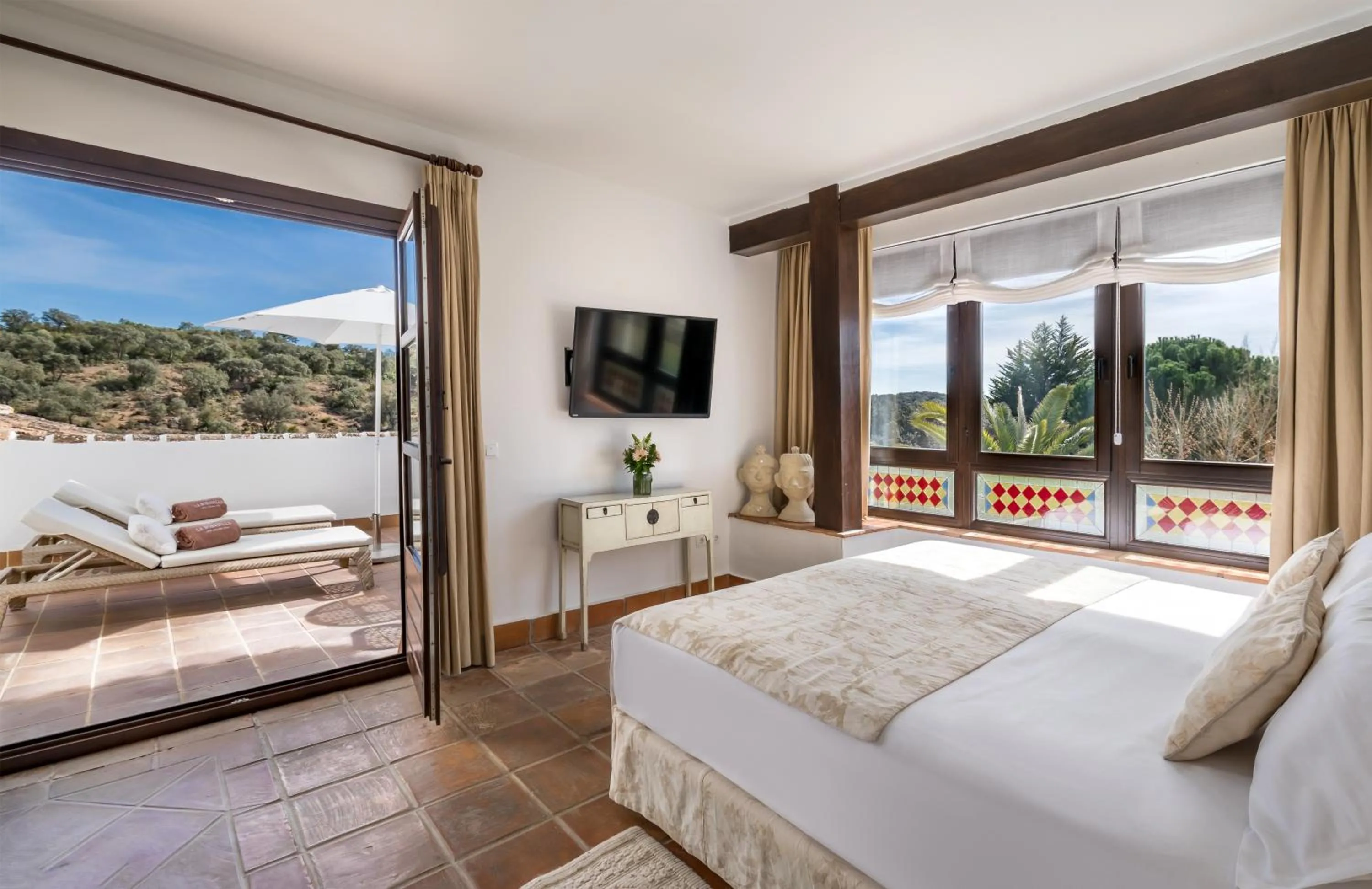 Junior Suite with Balcony or Terrace (2 Adults + 1 Child ) in Finca La Bobadilla - The Leading Hotels of the World