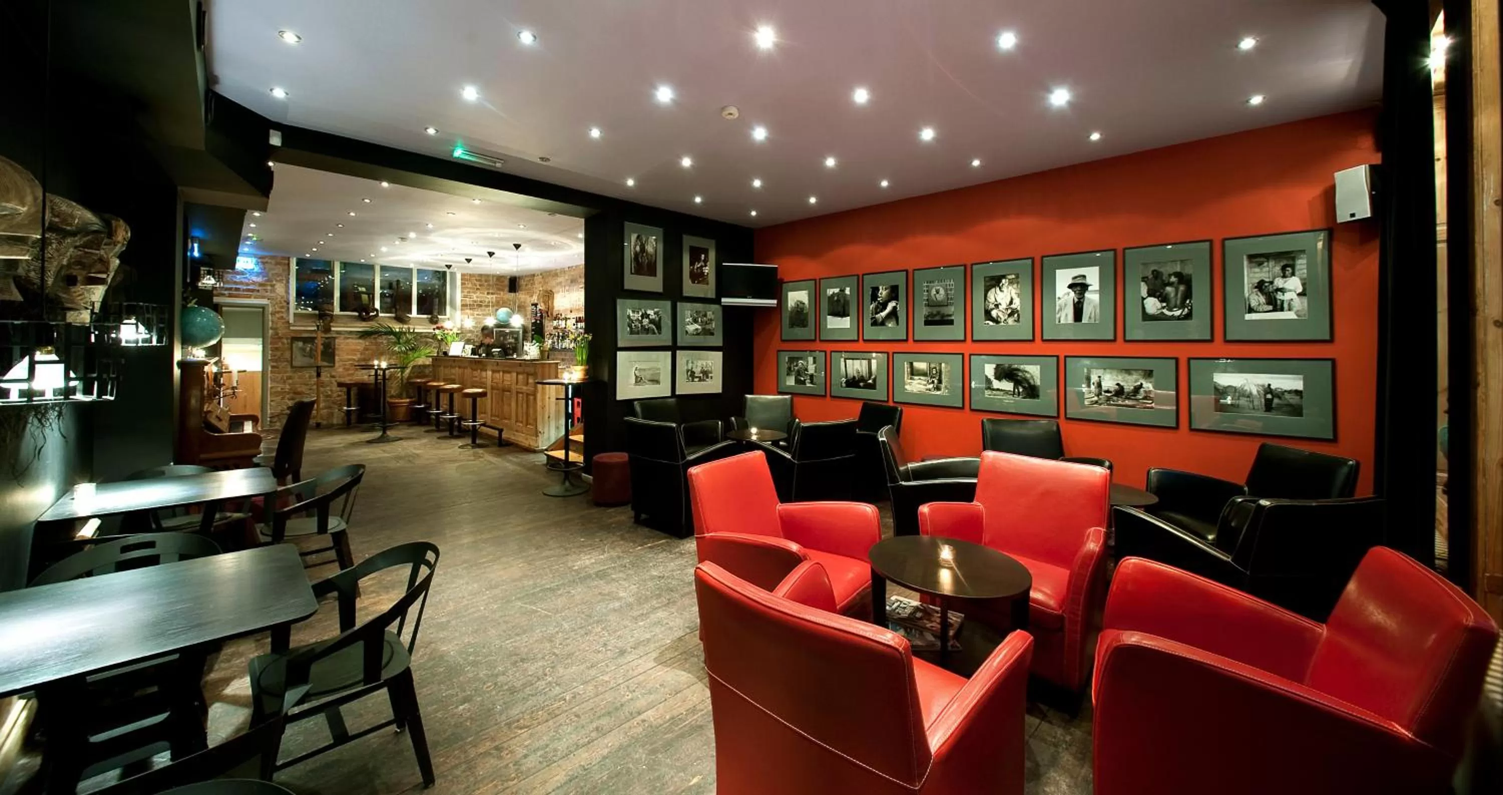 Lounge or bar in Hotel Hellsten
