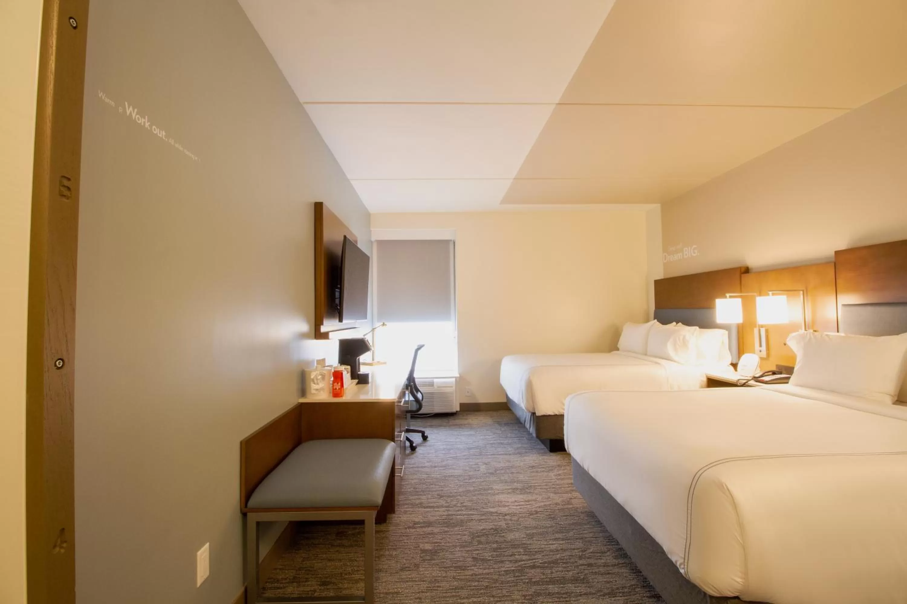 Standard Room with Two Queen Beds in EVEN Hotel Manchester Airport by IHG