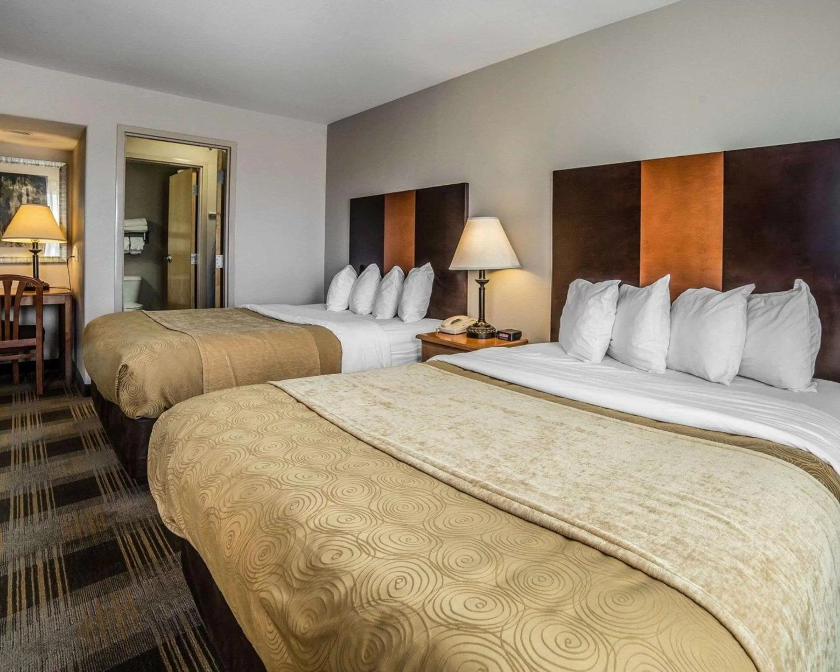 Efficiency Queen Room with Two Queen Beds - Accessible/Non-Smoking in MainStay Suites Casper