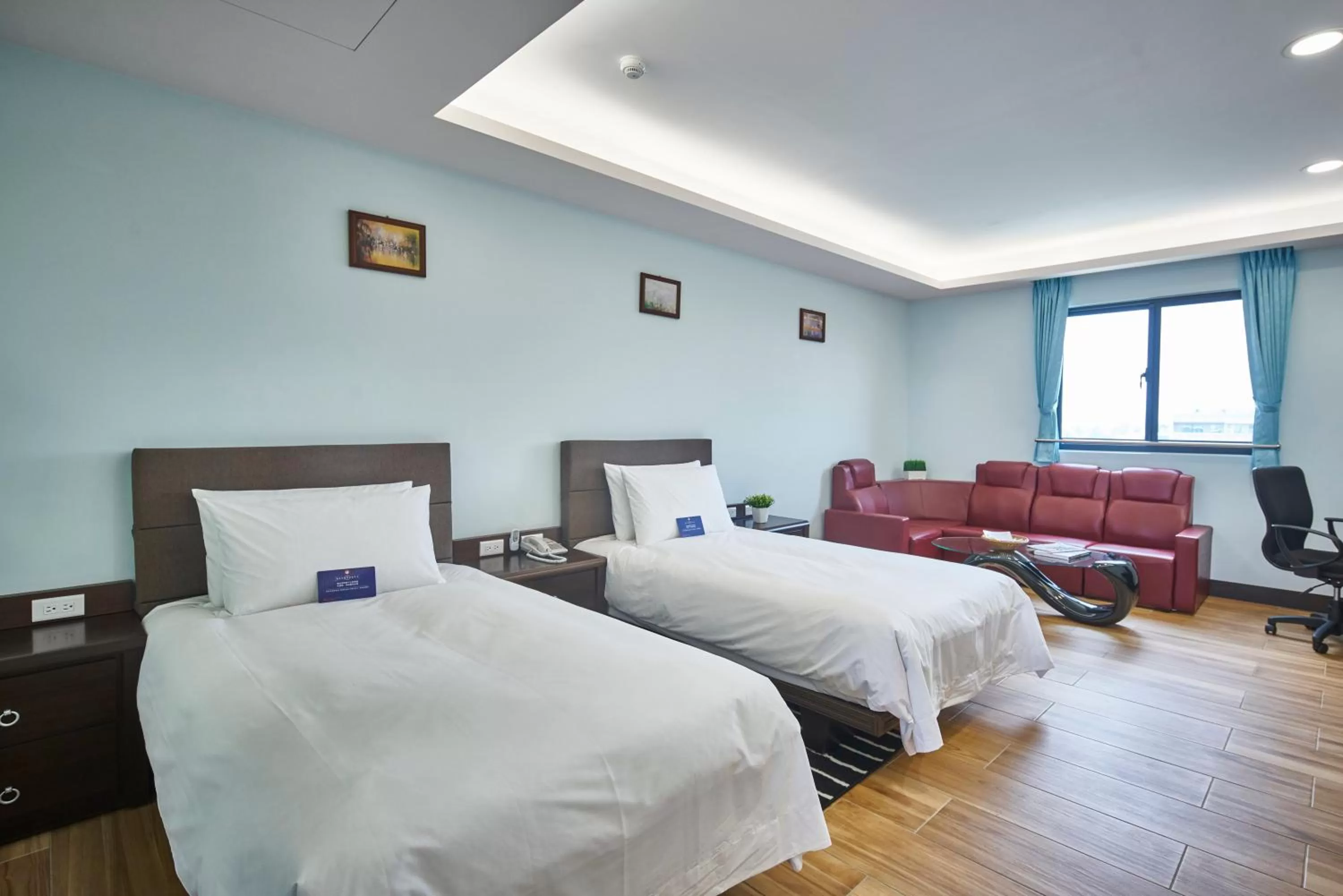 Twin Room in Menippe Hotel Kaohsiung