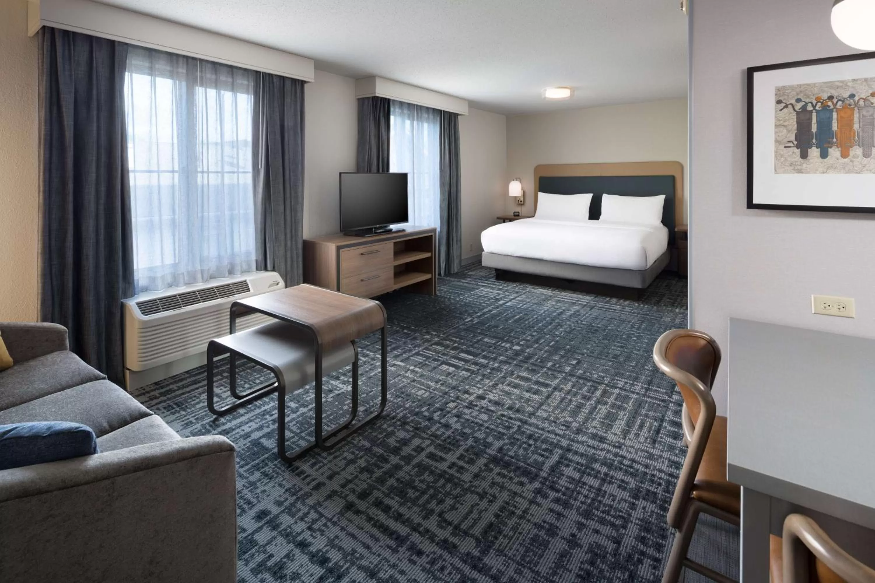 King Studio Suite - Non-Smoking in Homewood Suites by Hilton Newburgh-Stewart Airport