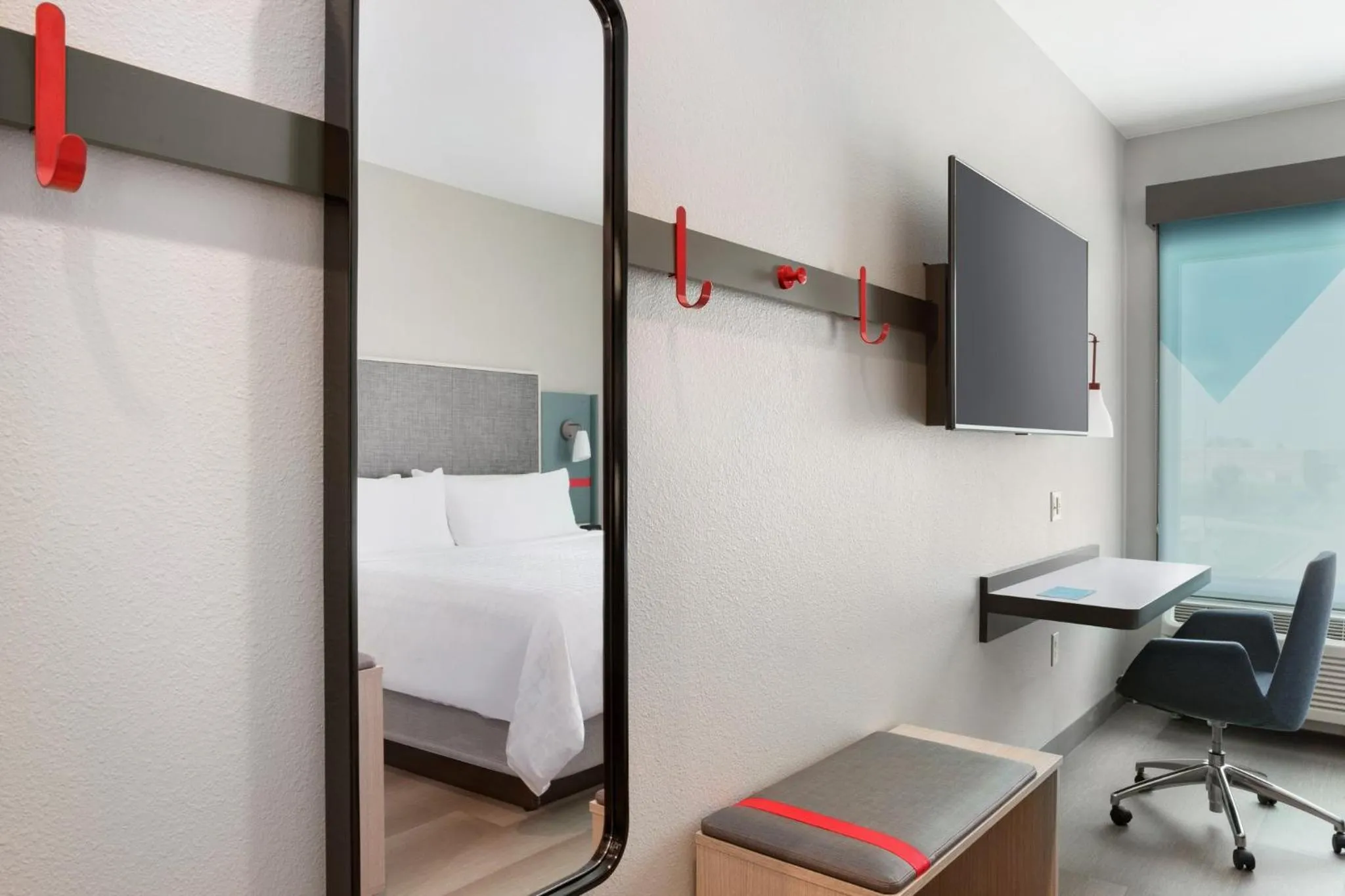 Photo of the whole room, Bed in avid hotels - Brooklyn Dyker Heights by IHG