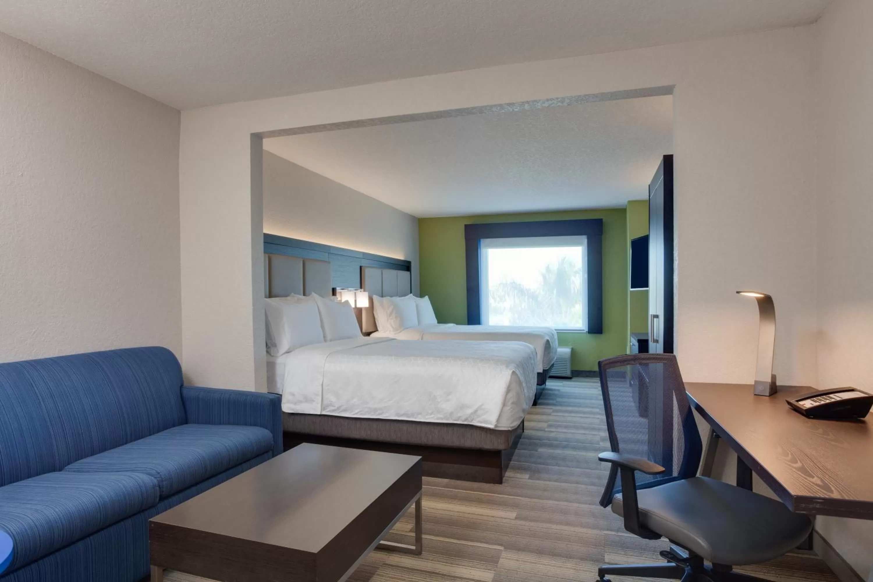 Queen Suite with Two Queen Beds and Additional Living Area in Holiday Inn Express Hotel & Suites Fort Lauderdale Airport/Cruise Port by IHG