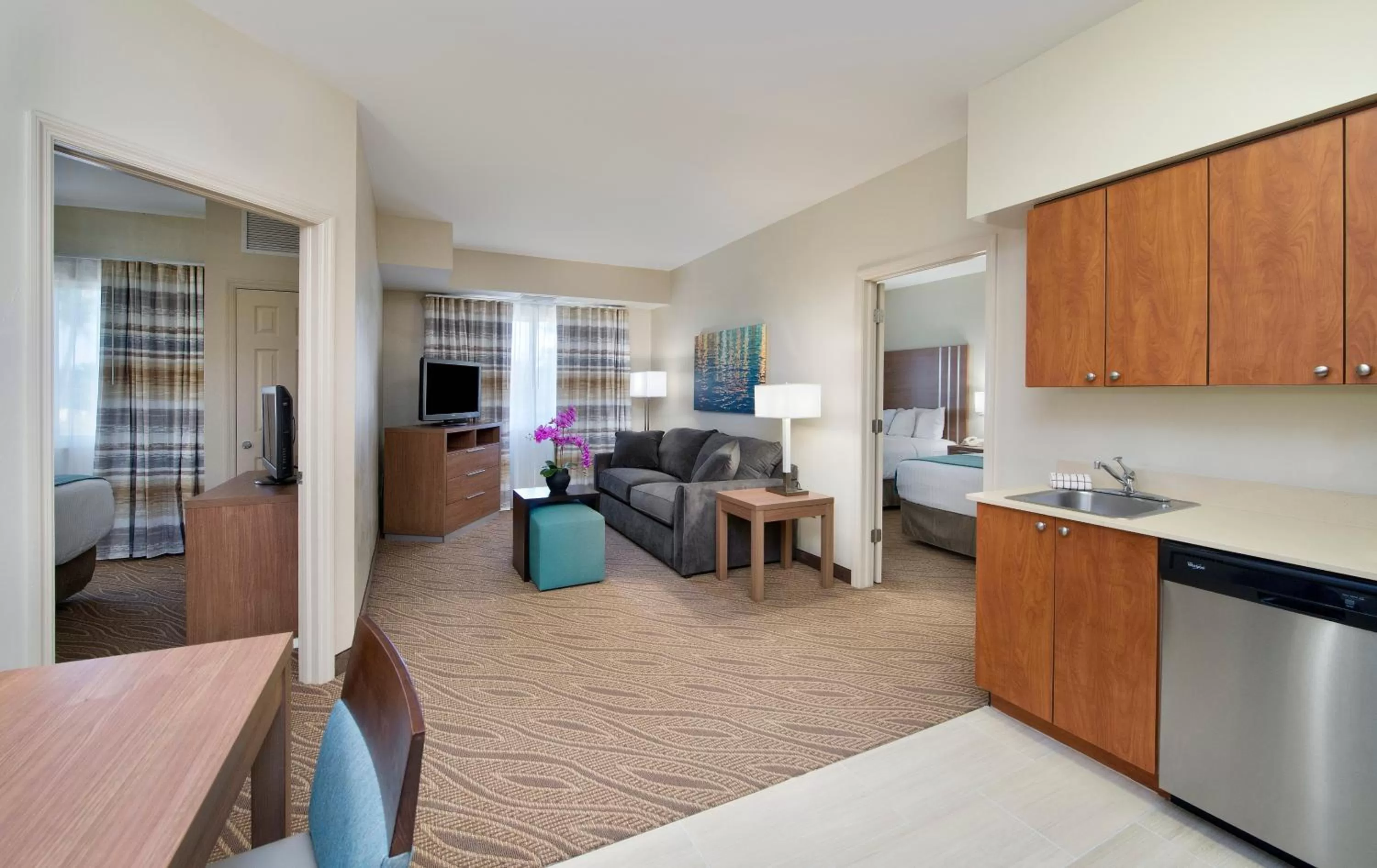 Two-Bedroom Suite - Non-Smoking in Hawthorn Extended Stay by Wyndham Naples