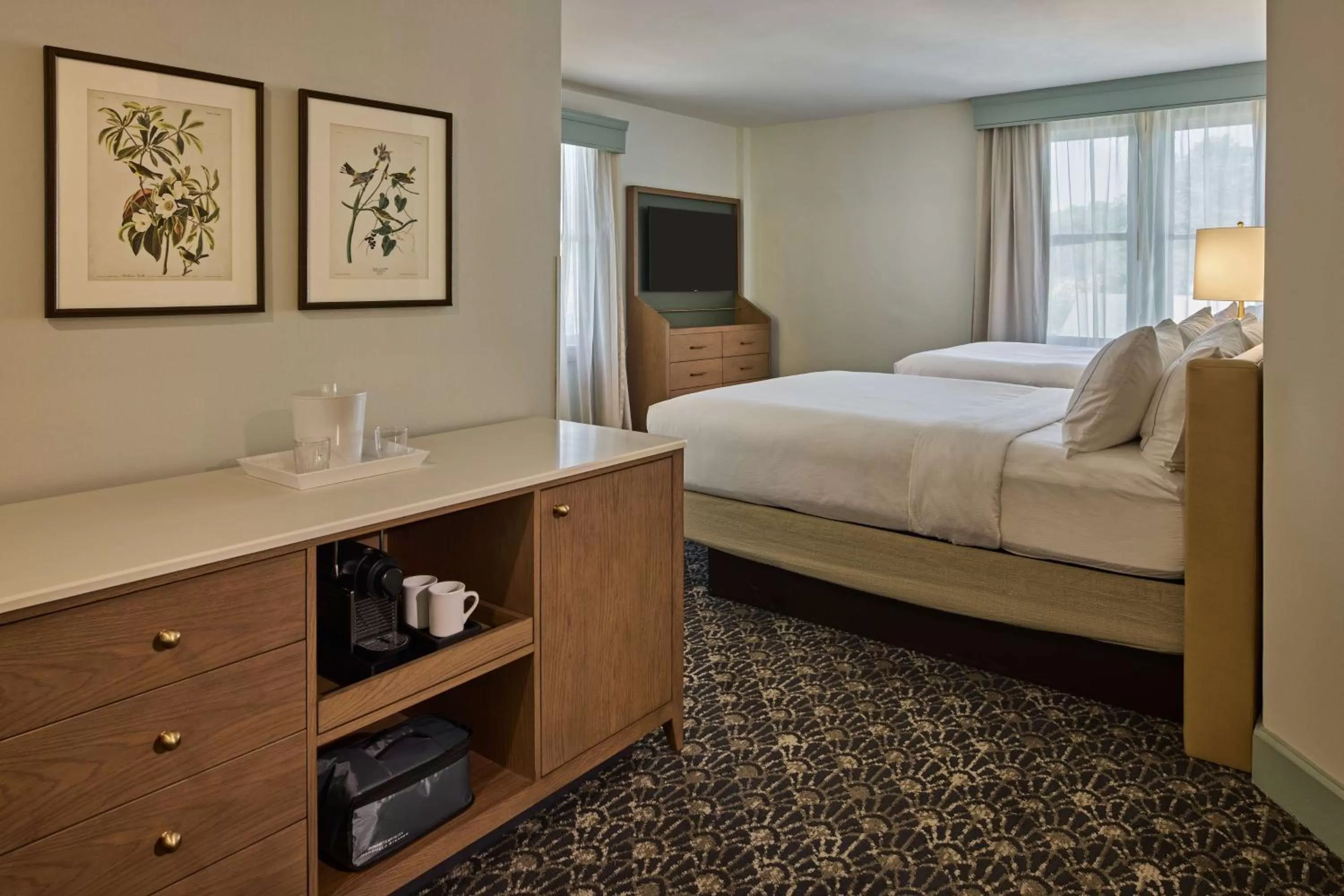 Queen Room Mobility/Hearing Accessible in The Partridge Inn Augusta, Curio Collection by Hilton