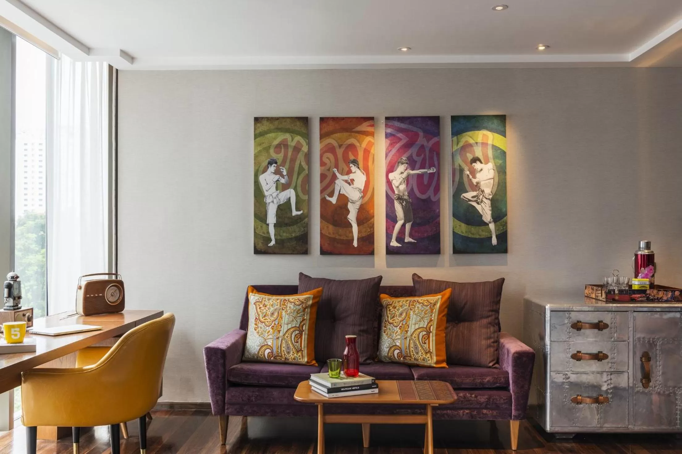 Standard King Room - High Floor in Hotel Indigo Bangkok Wireless Road by IHG