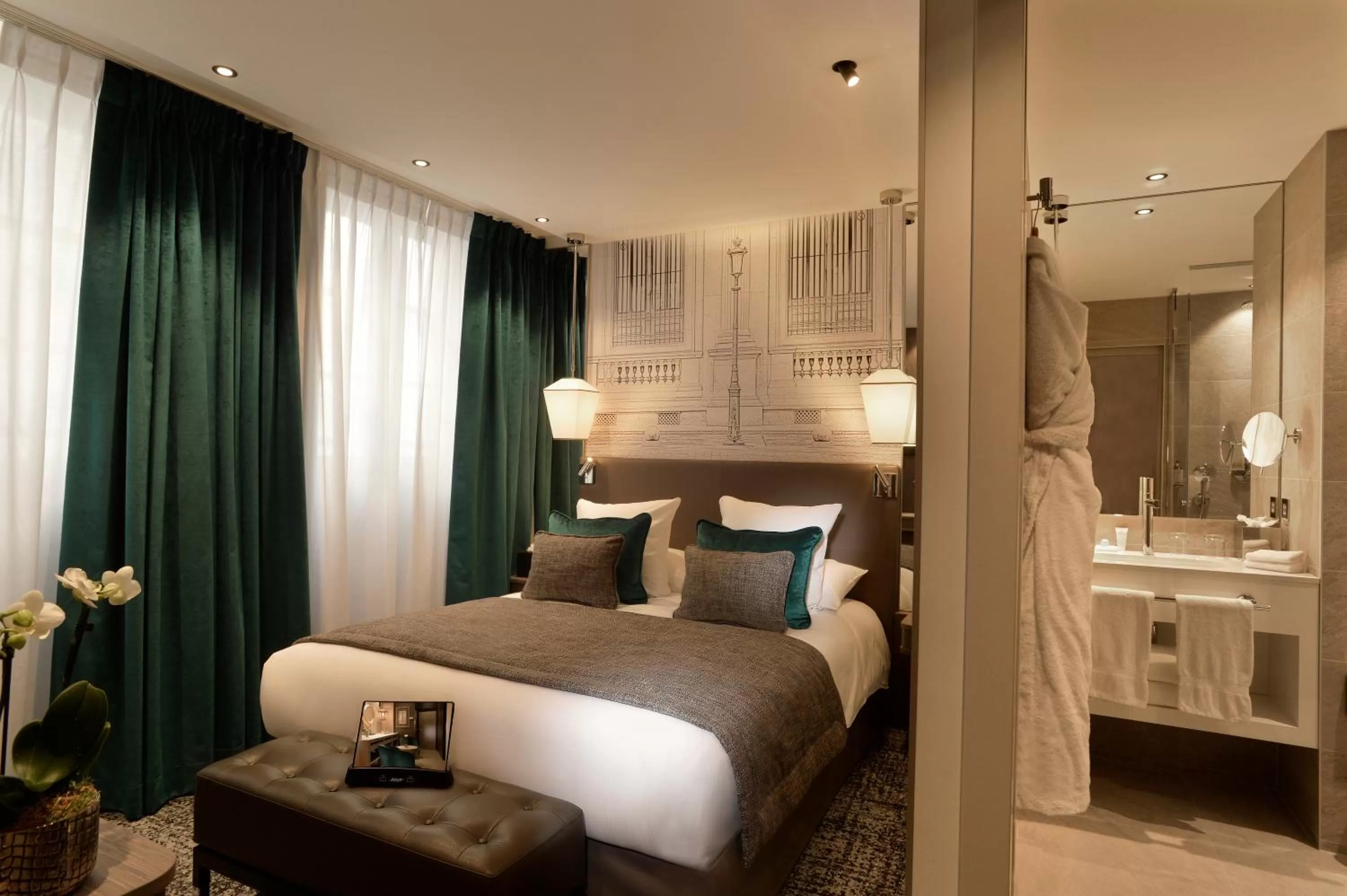 Classic Double Room with Spa Access in Hotel La Lanterne & Spa By Timhotel