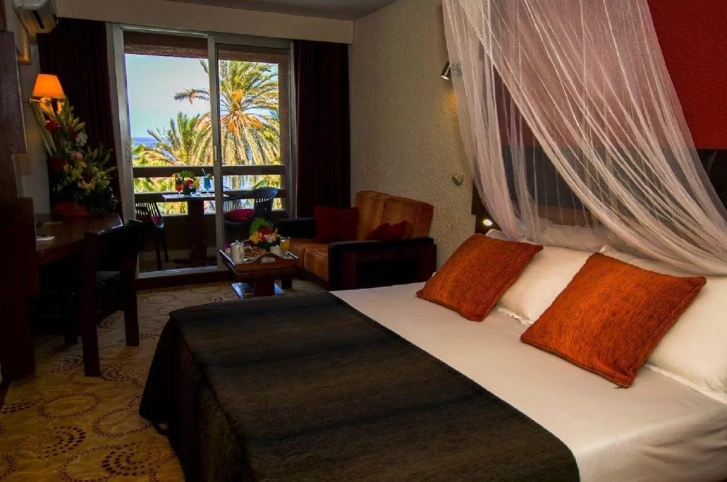 Deluxe Room with Sea View - single occupancy in Hotel Jardin Savana Dakar