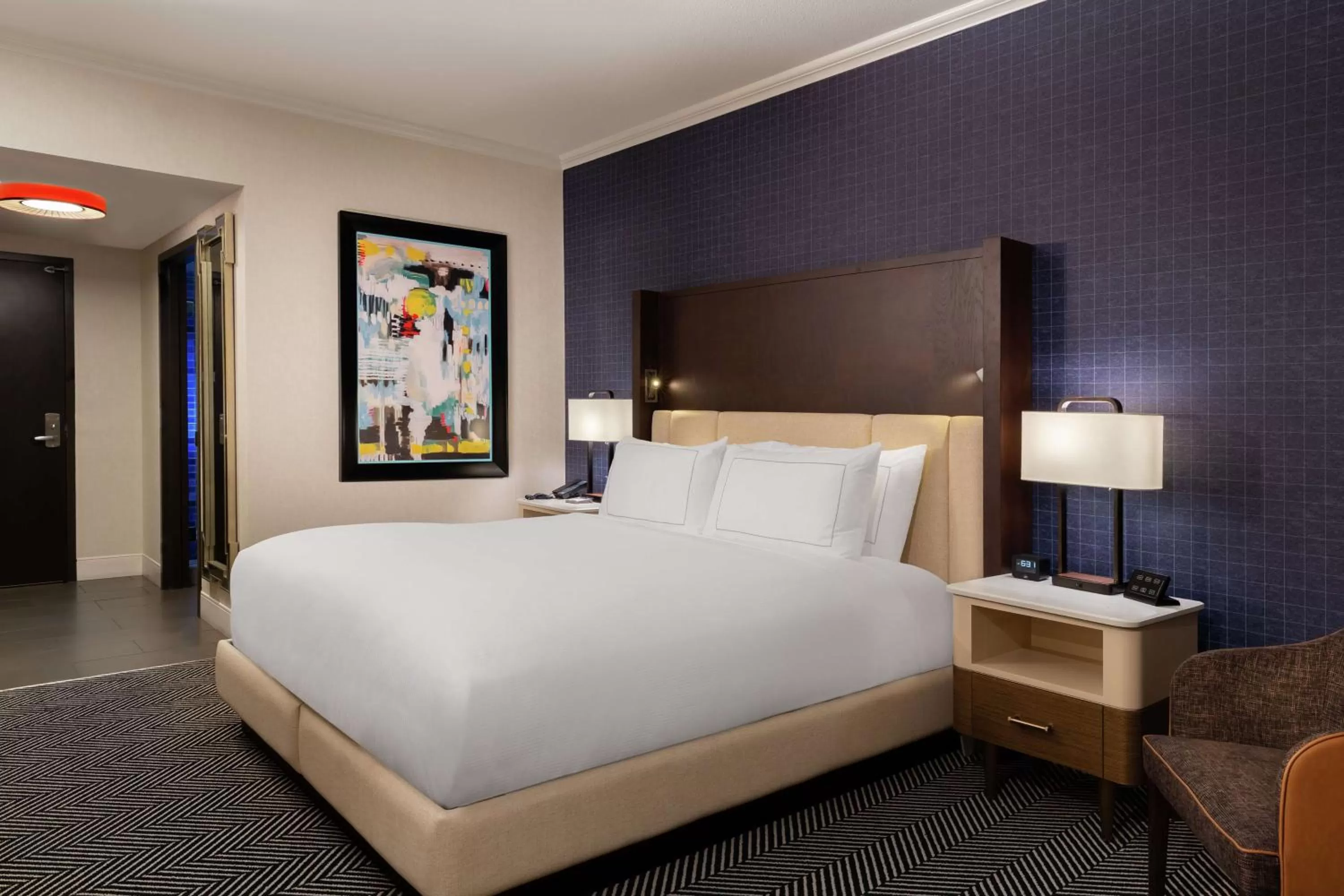 King Room with Skyline View  in Hilton Austin