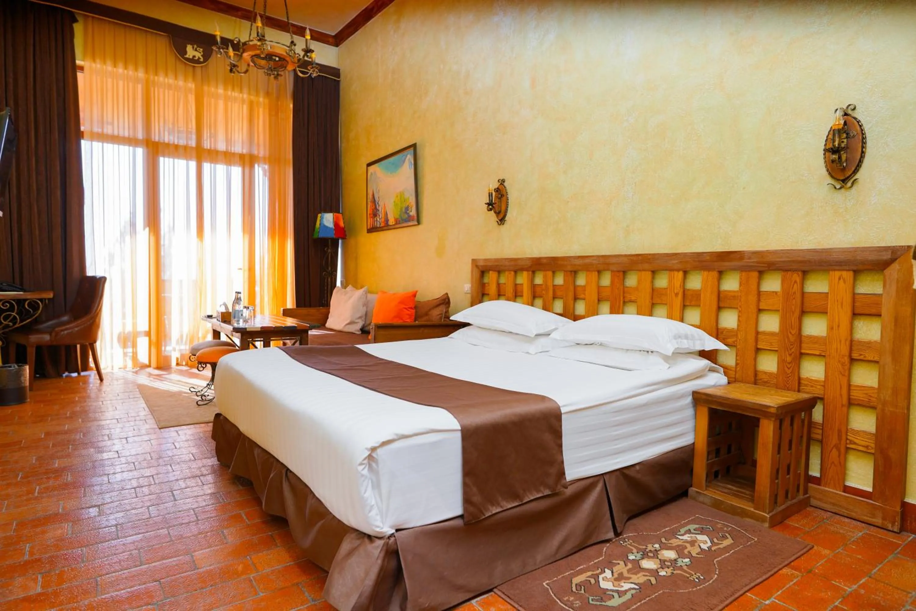 Double Room with Balcony in Caucasus Hotel