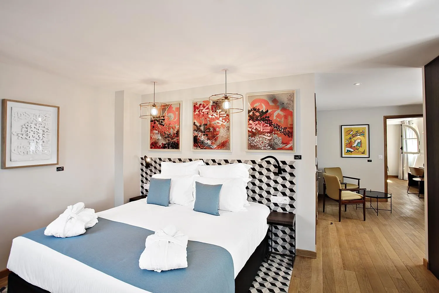 Suite Junior in Villa du Taur