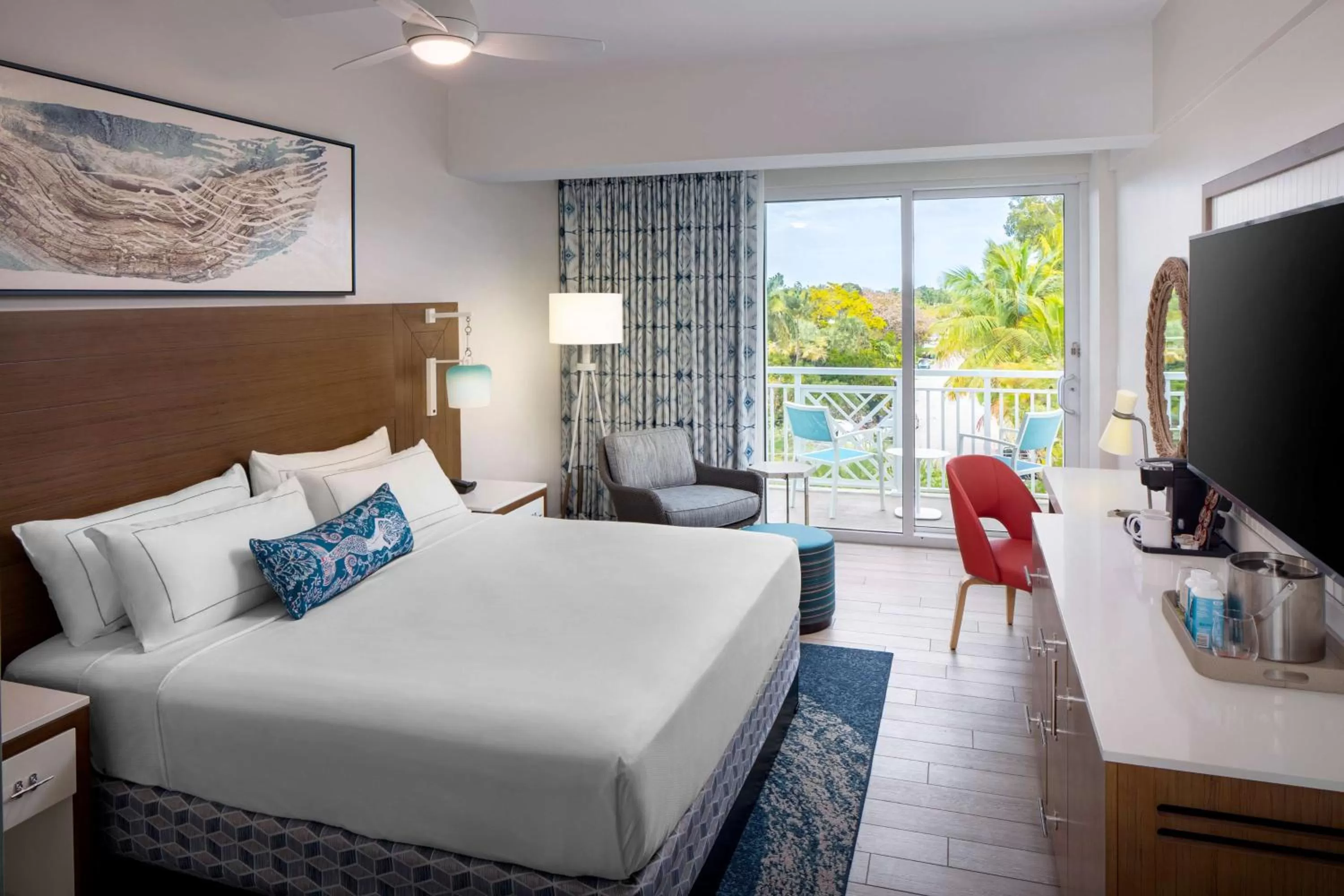 King Room with Key West View  in The Reach Key West, Curio Collection by Hilton
