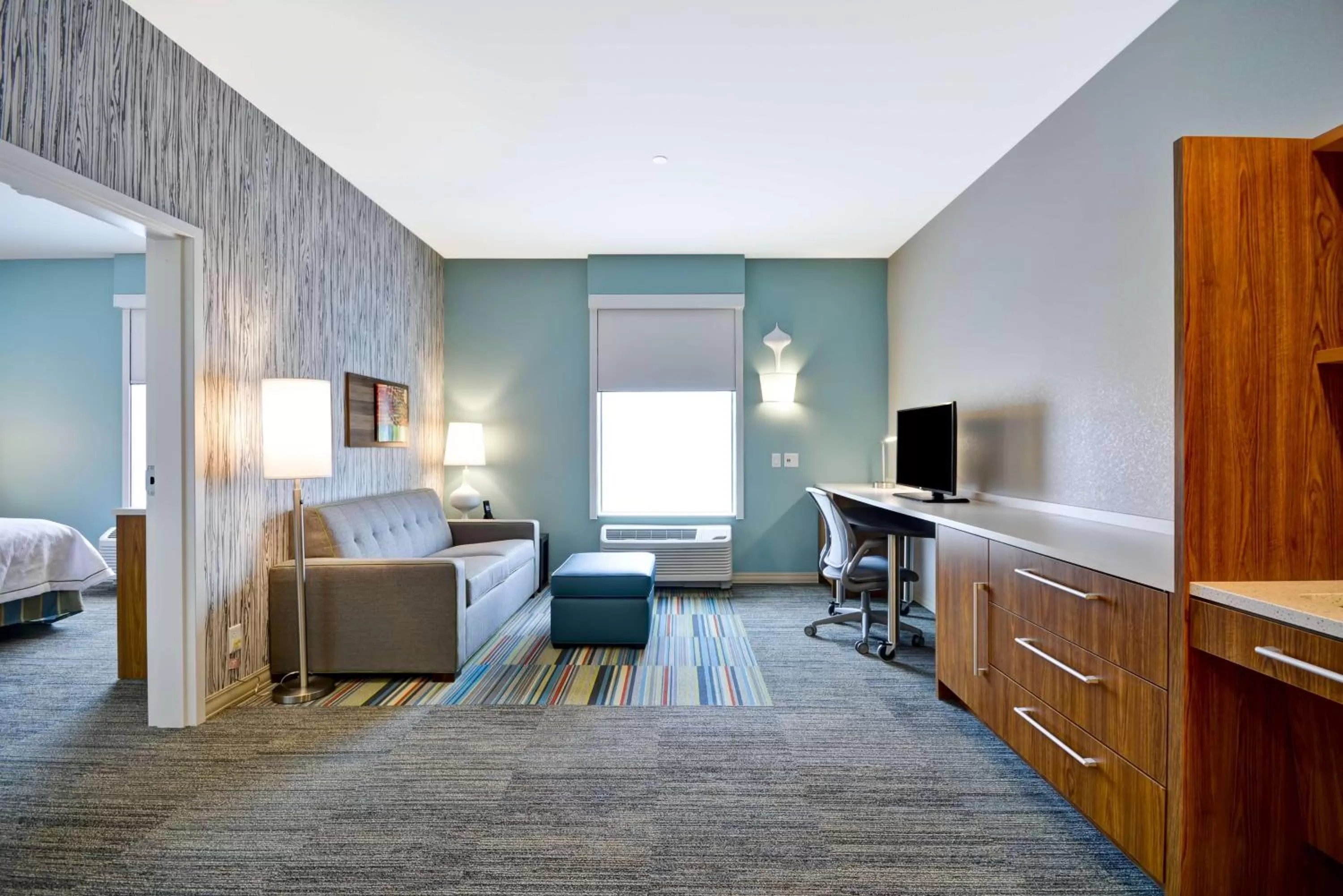 One-Bedroom Queen Suite - Non-Smoking in Home2 Suites By Hilton Evansville