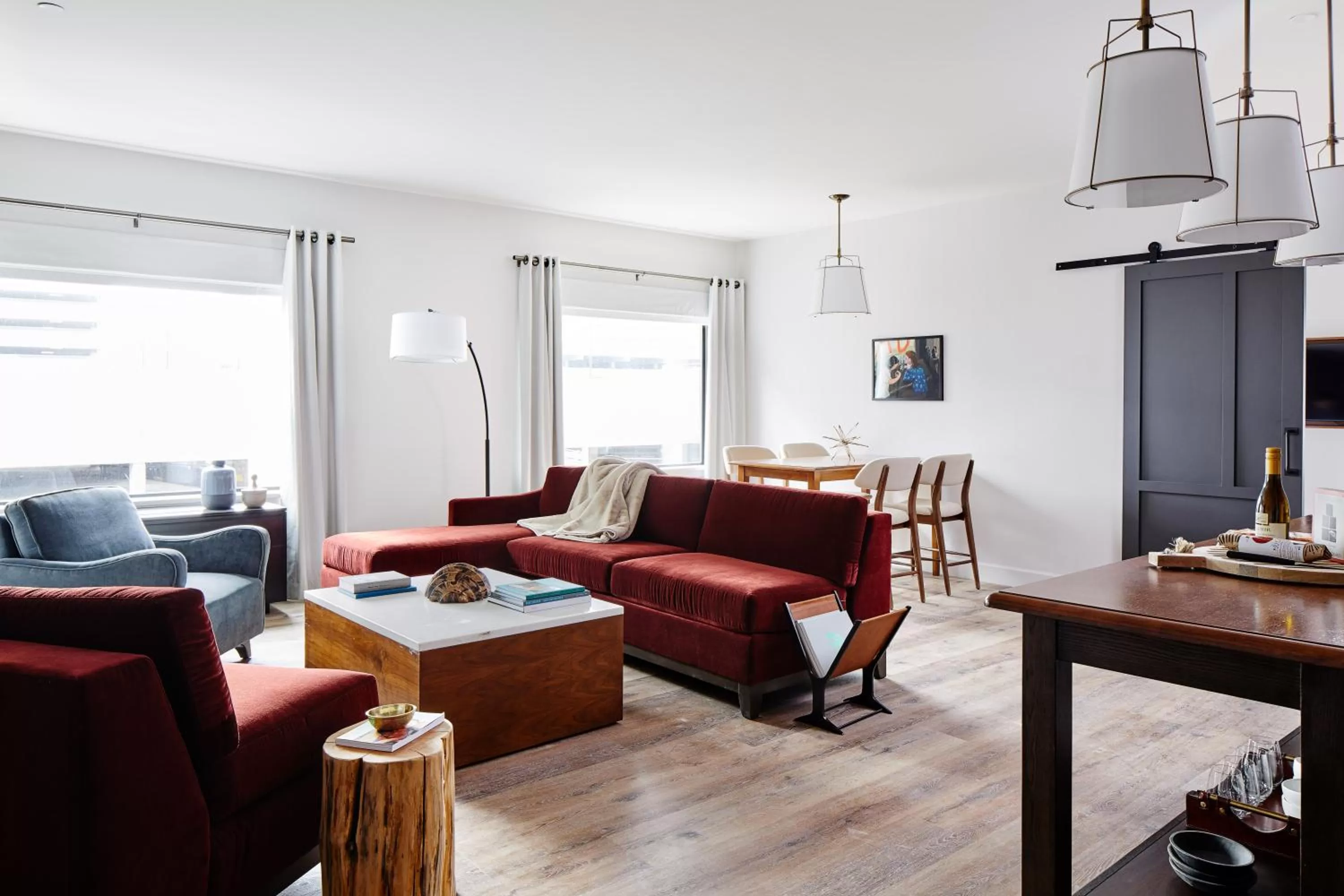 Deluxe Corner Suite in The Blake Hotel