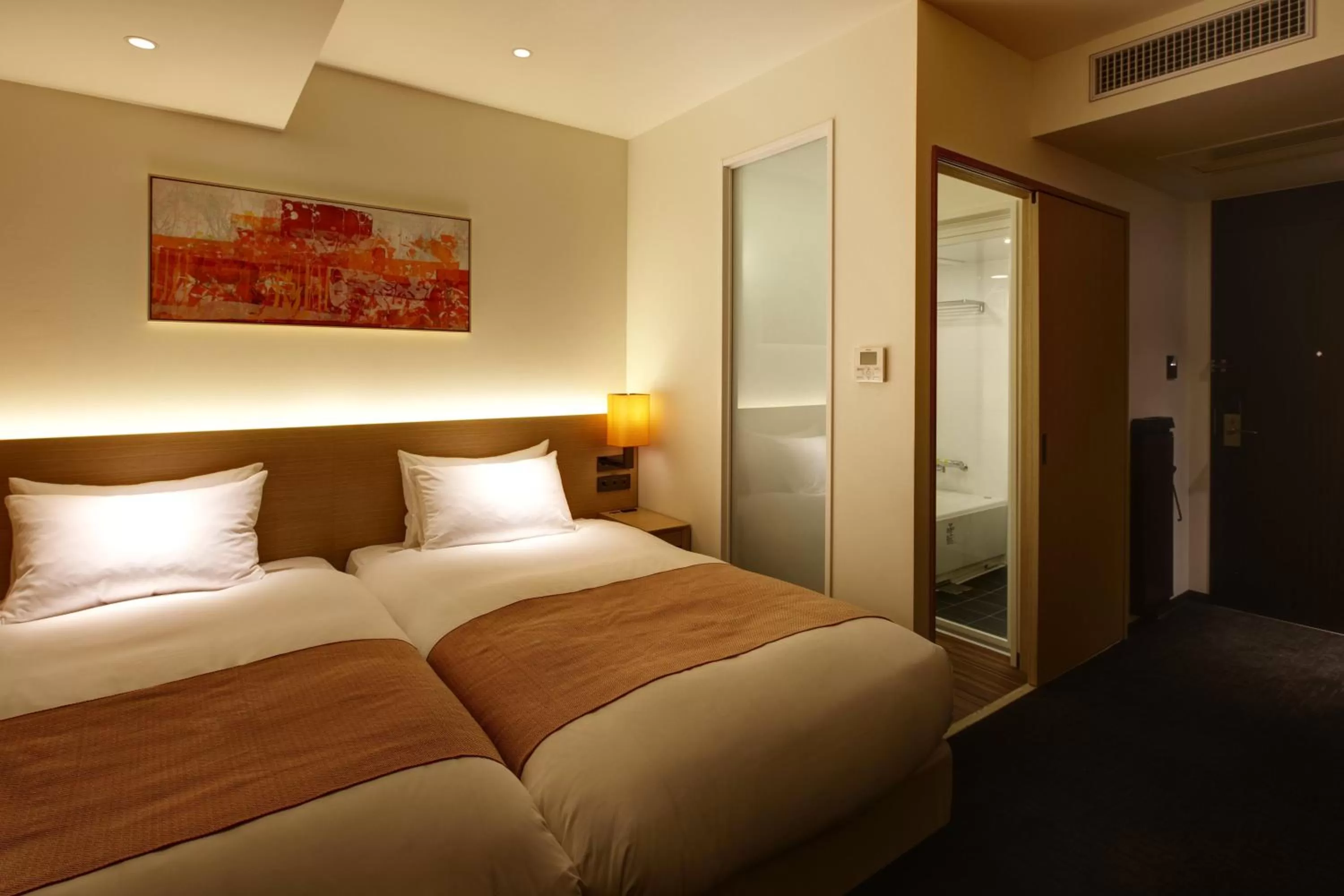 Hollywood Twin Room - Non-Smoking in HOTEL FORZA HAKATAEKI CHIKUSHI-GUCHI Ⅰ