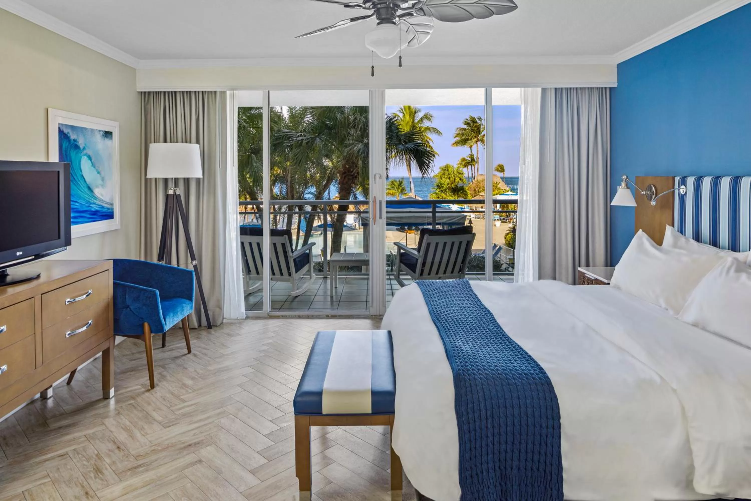 Mobility Accessible Two Bedroom Suite, Partial Bay View in Reefhouse Resort and Marina