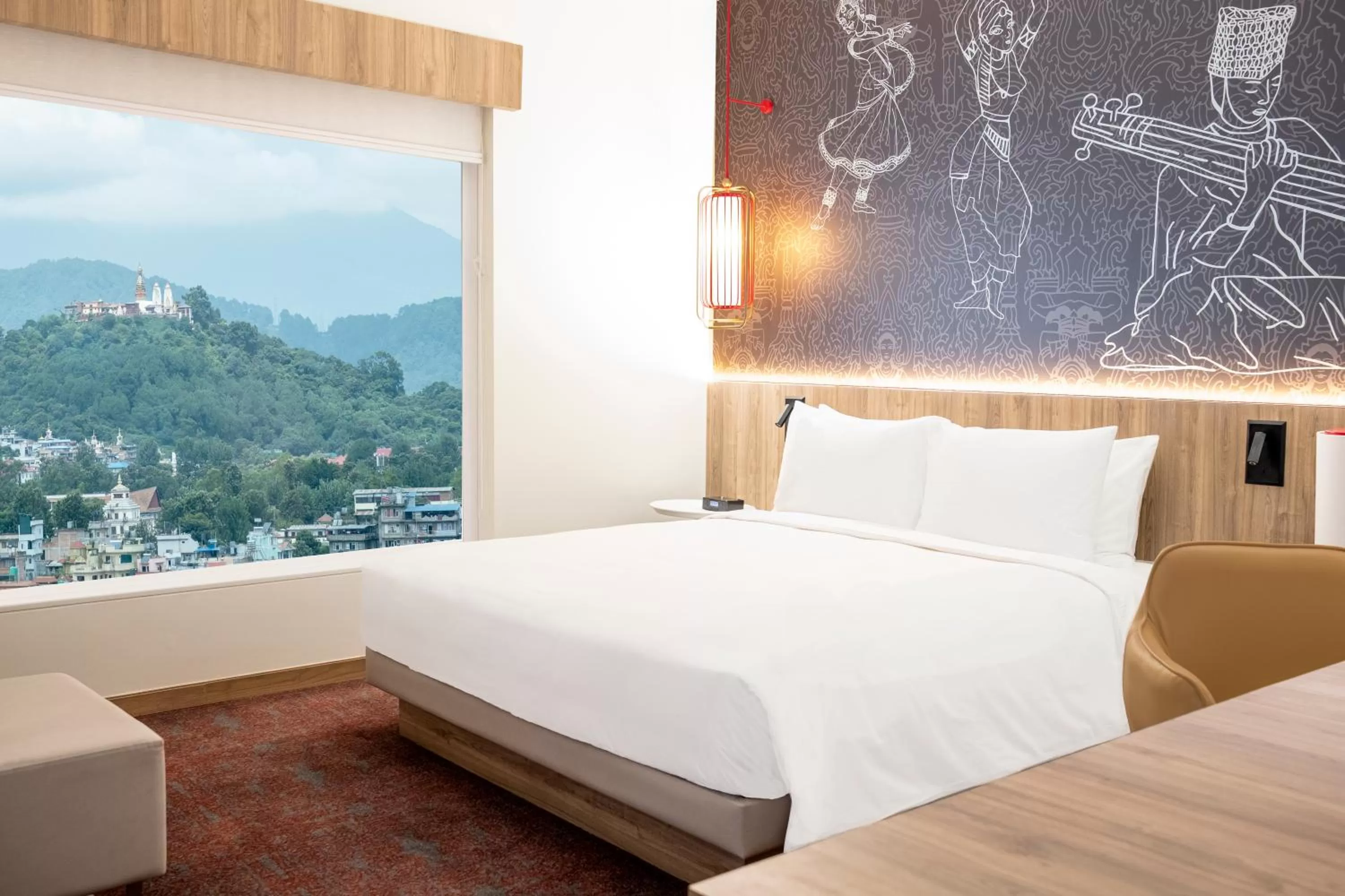 King Room with Sofa and City View in Hyatt Centric Soalteemode Kathmandu