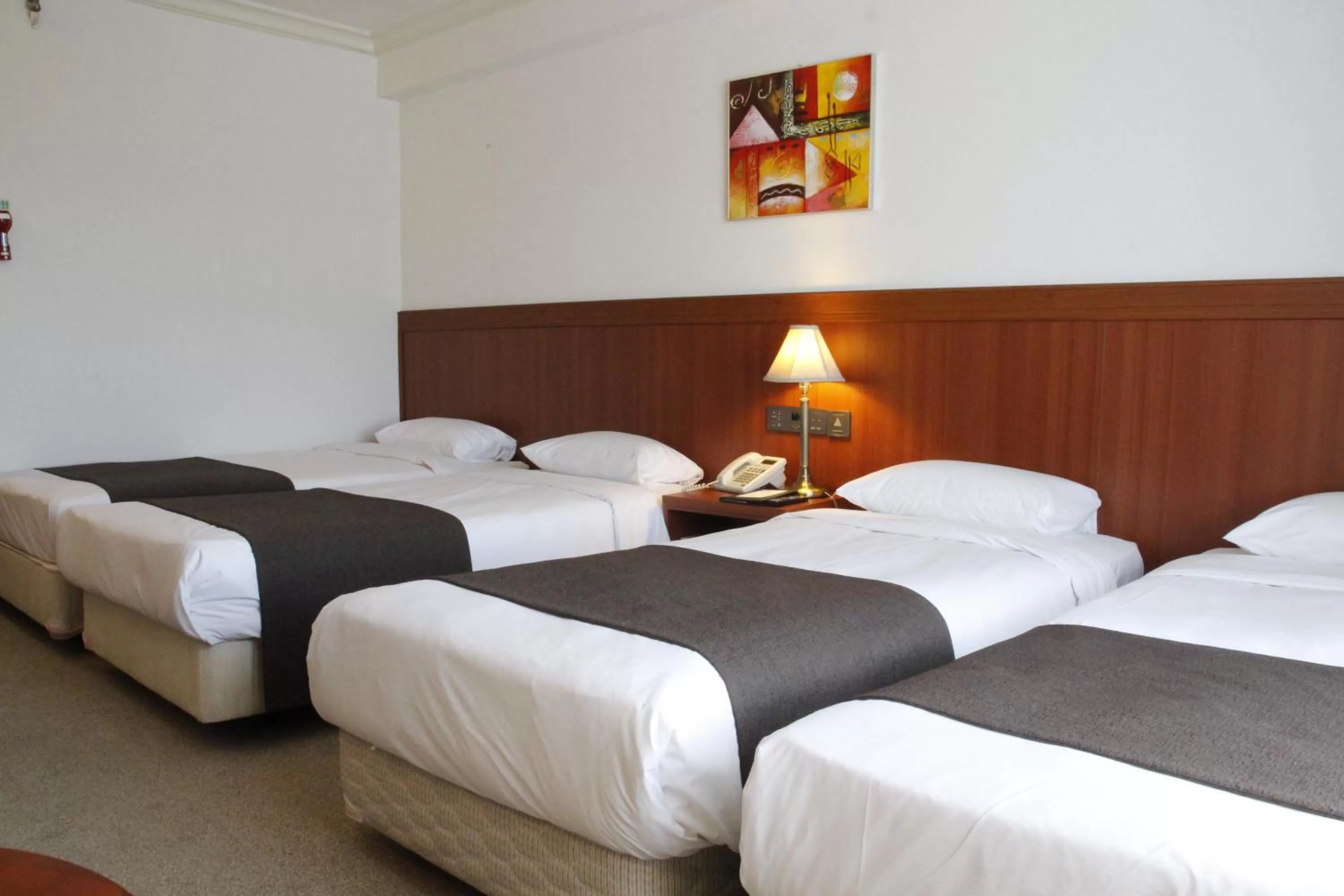 Quadruple Room with Mountain View in Commodore Hotel Gyeongju