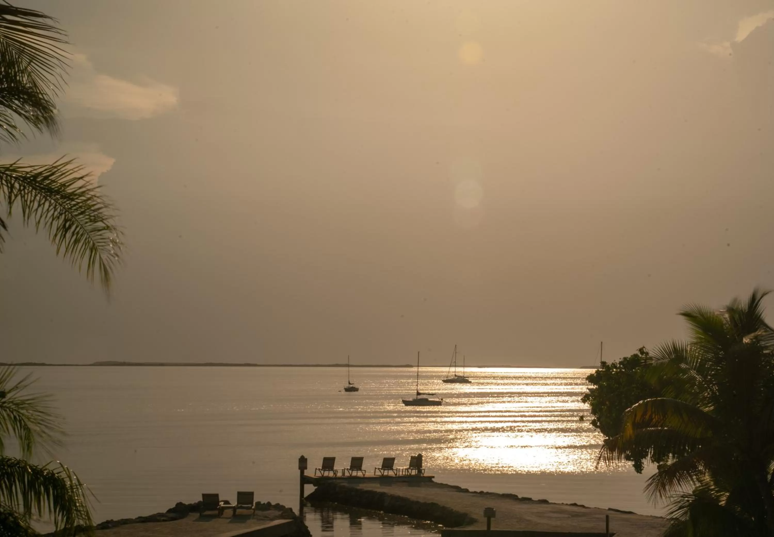 Sea view in Bayside Inn Key Largo