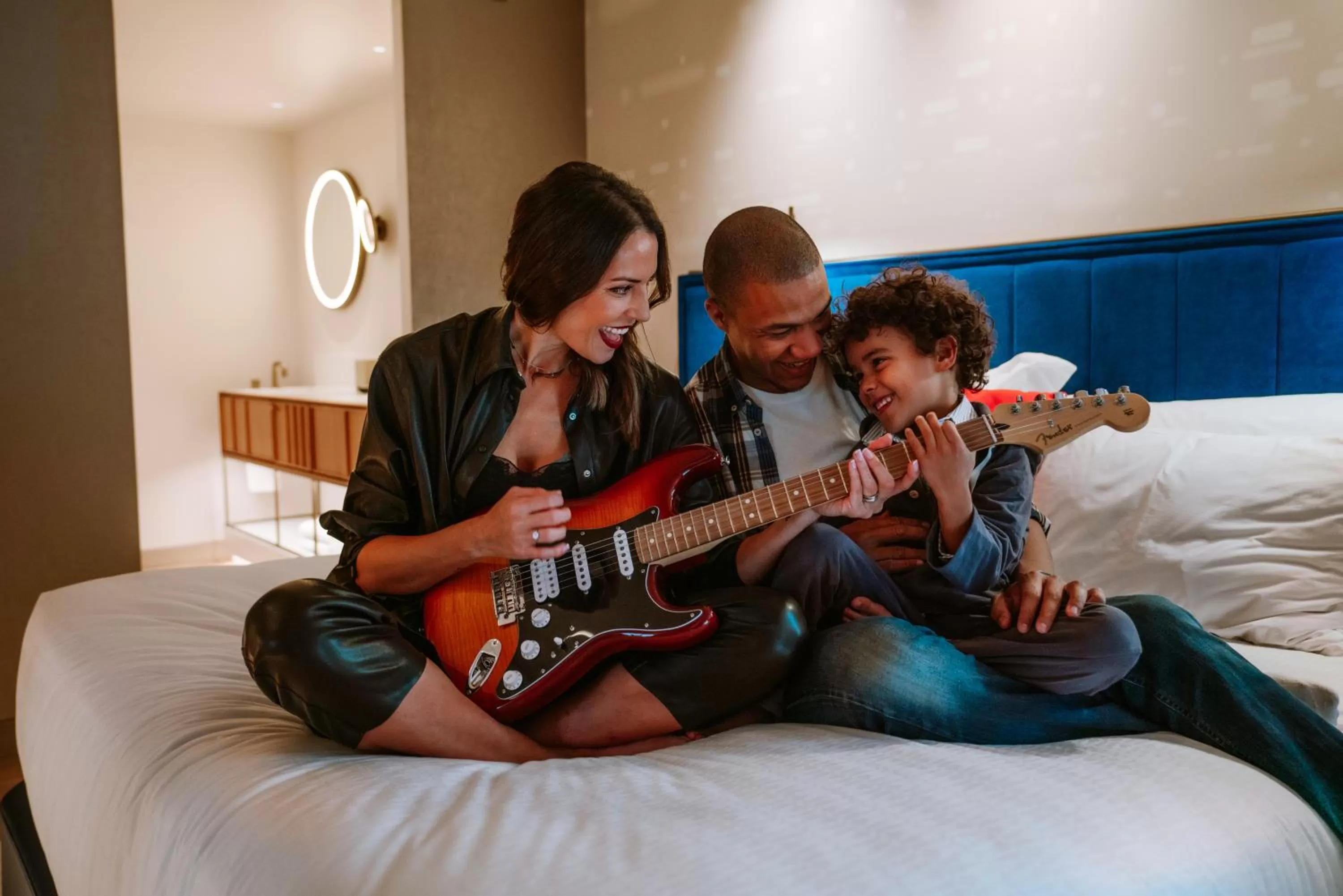 Deluxe Family Room in Hard Rock Hotel Madrid