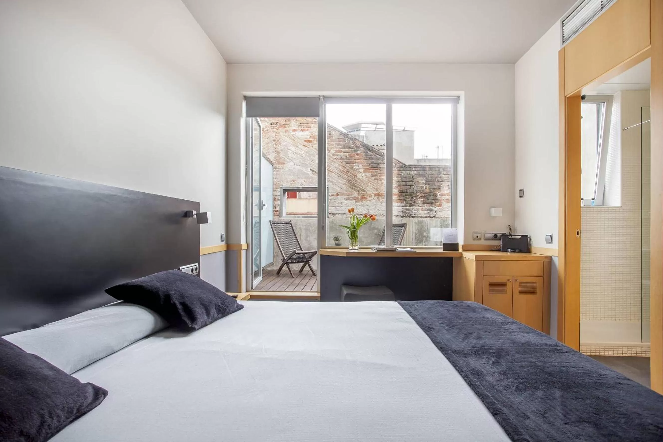 Double or Twin Room with Terrace in Onix Liceo