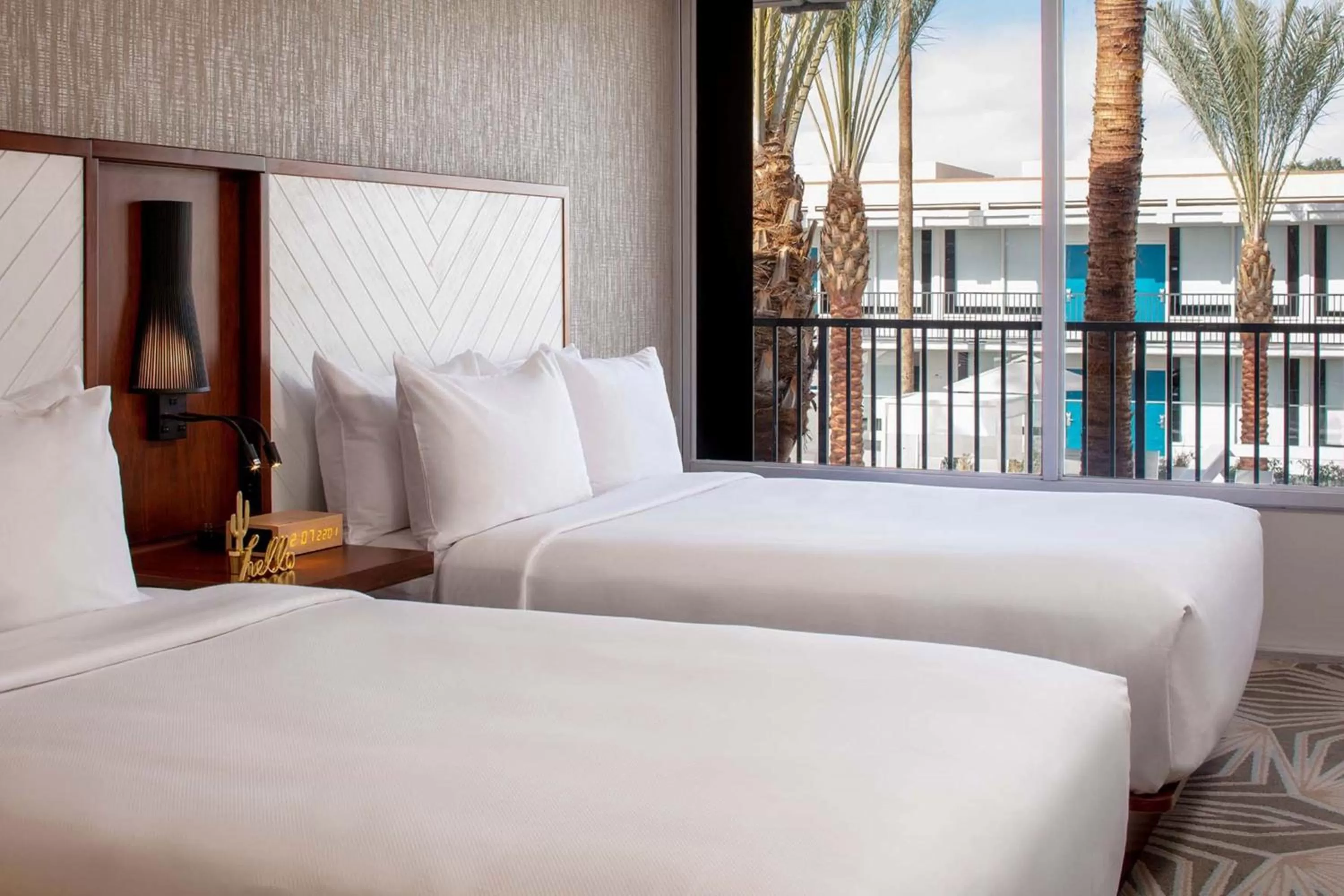 Poolside Guest room with 2 Double in Hotel Adeline, Scottsdale, a Tribute Portfolio Hotel