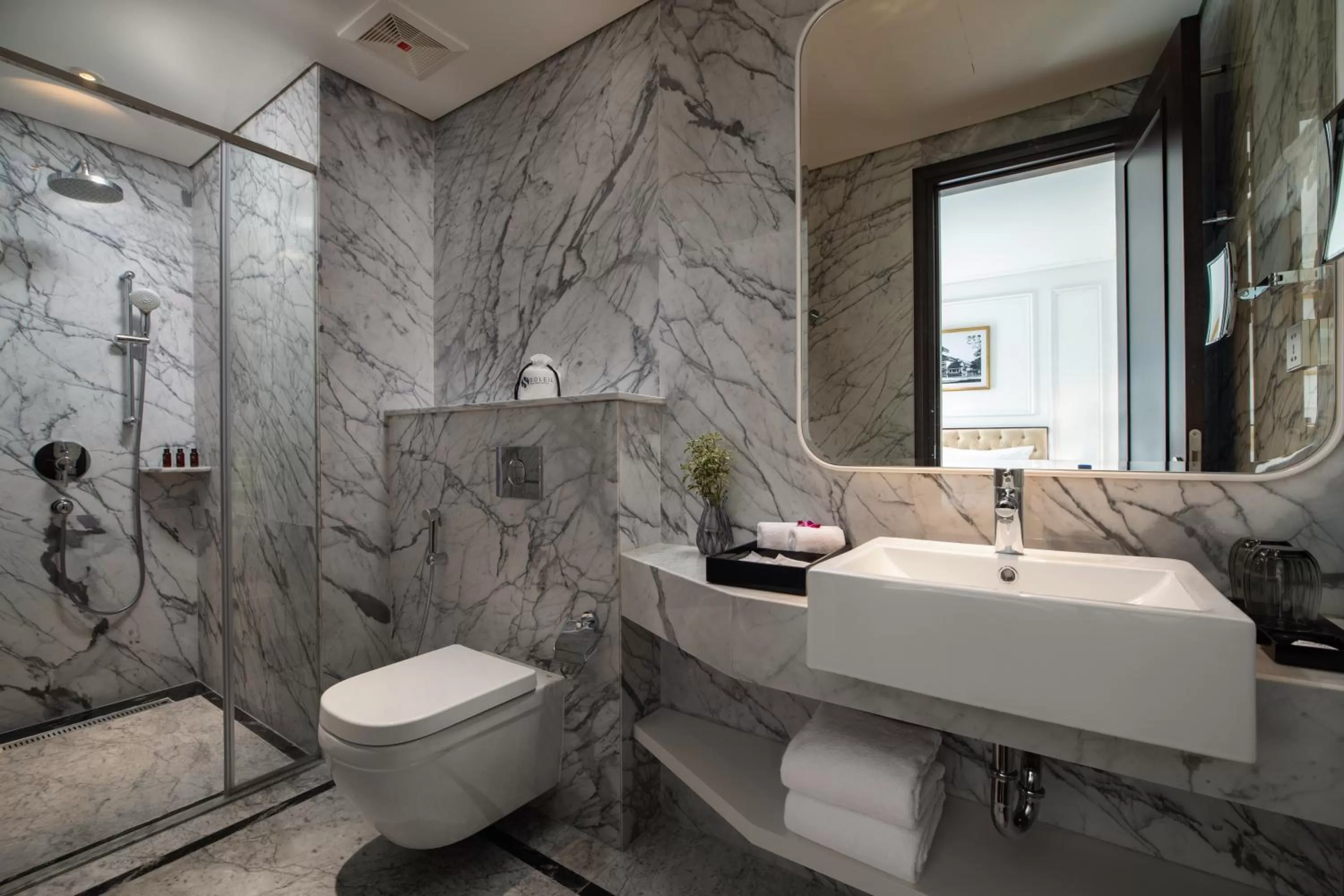 Deluxe Double or Twin Room with View in Soleil Boutique Hotel Hanoi