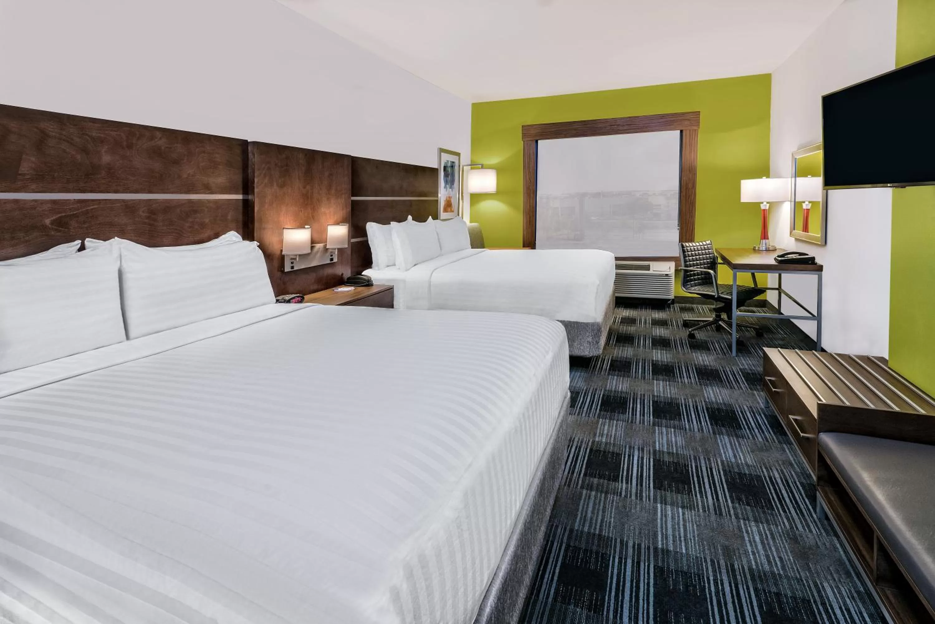 Standard Queen Room with Two Queen Beds in Holiday Inn Express & Suites Austin - Round Rock Area by IHG
