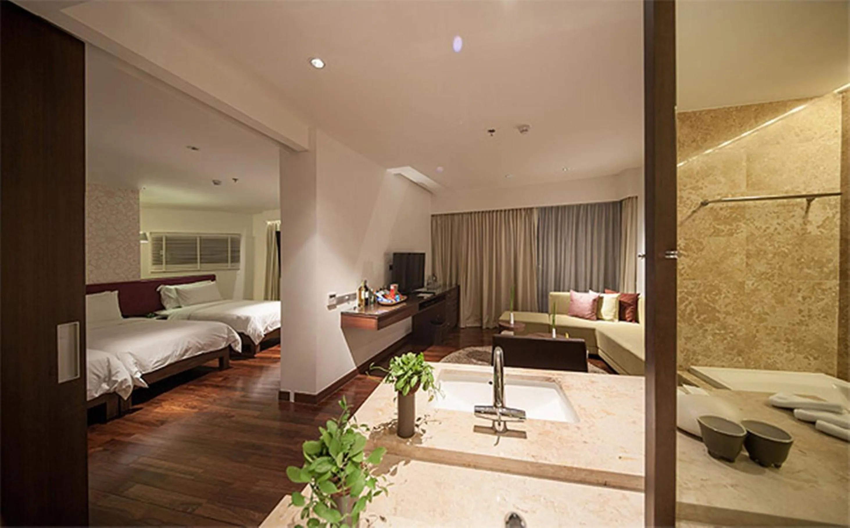 Triple Luxe Suite in LiT BANGKOK Hotel