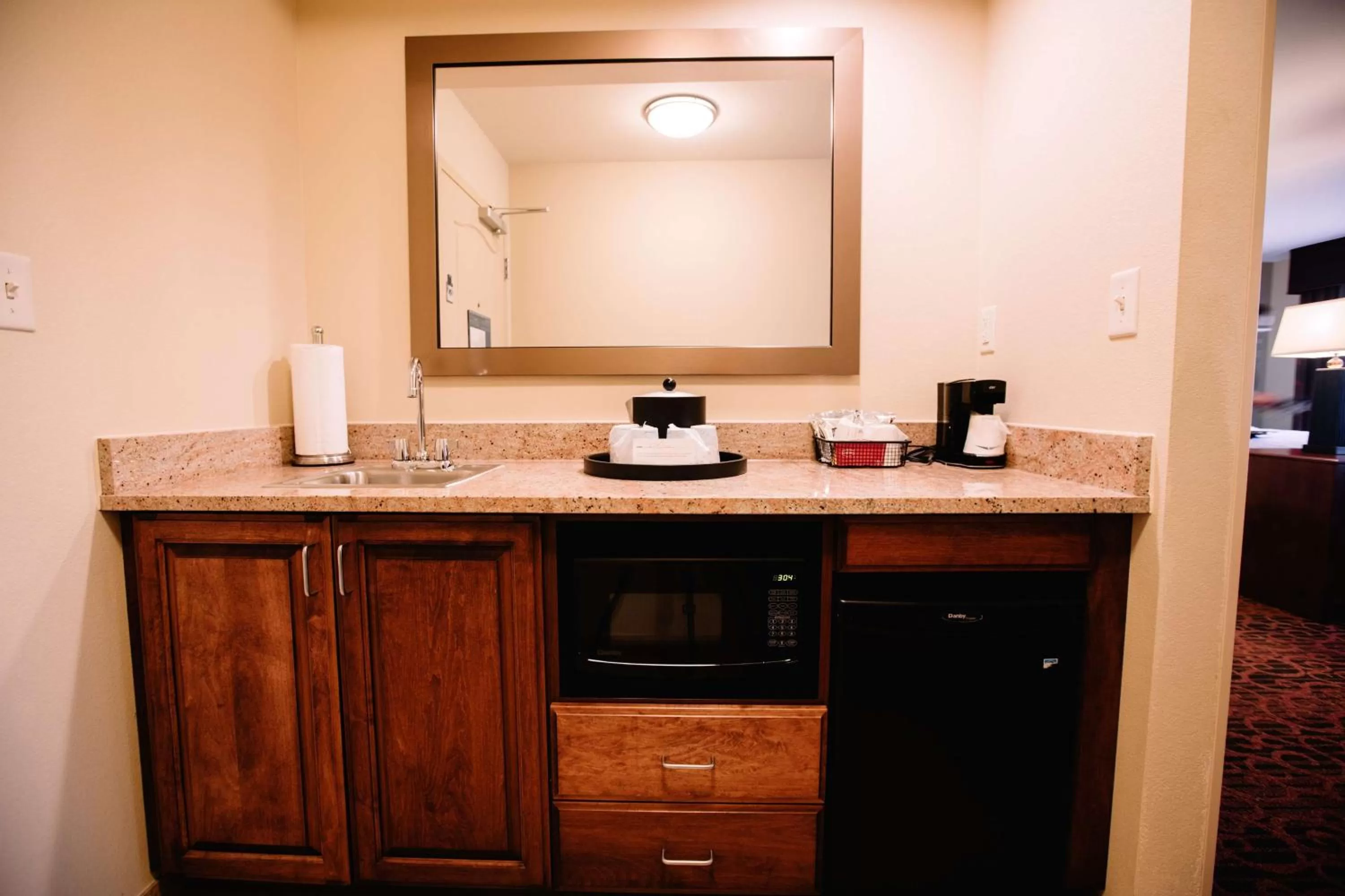 Studio Suite with Two Queen Beds in Hampton Inn & Suites Minot