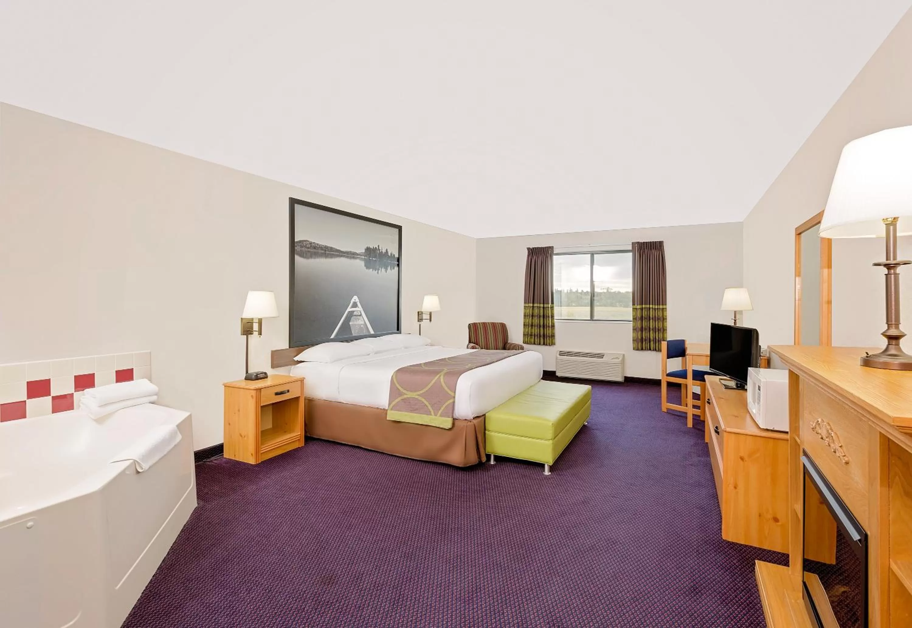 Deluxe King Studio Suite - Non-Smoking in Super 8 by Wyndham St. James