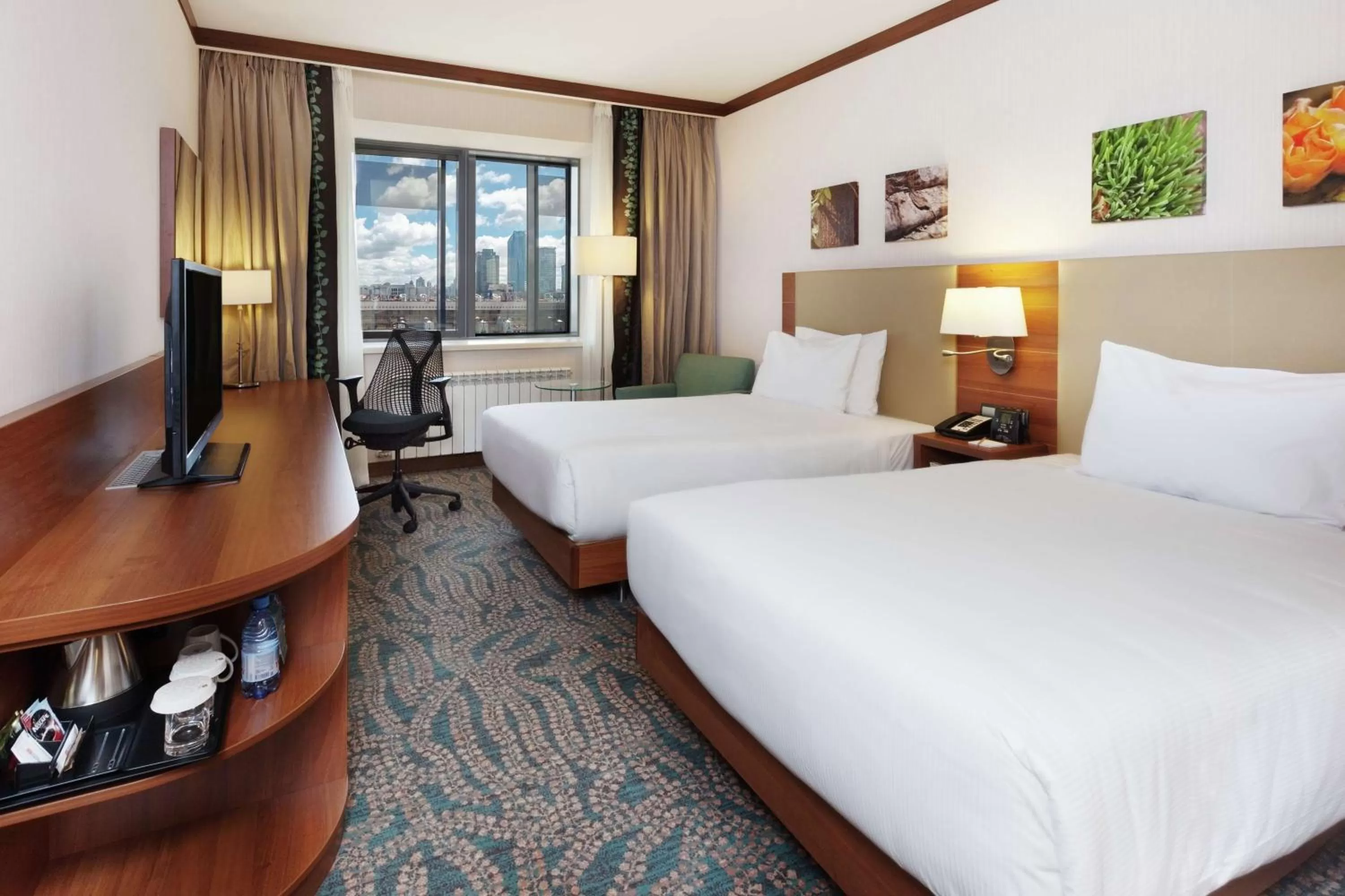 Twin Room in Hilton Garden Inn Astana