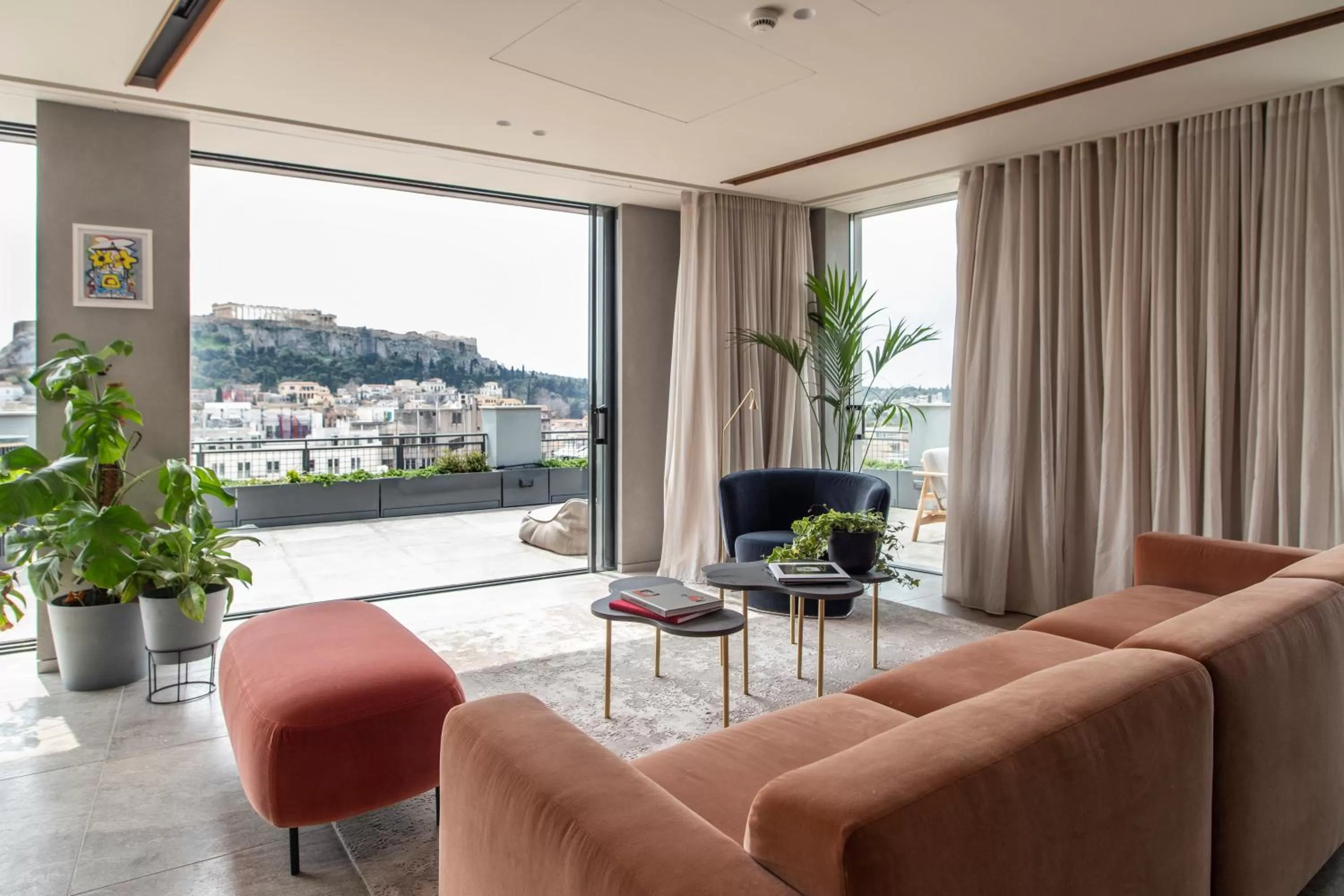 Penthouse Suite with private swimming pool in Perianth Hotel, a Member of Design Hotels