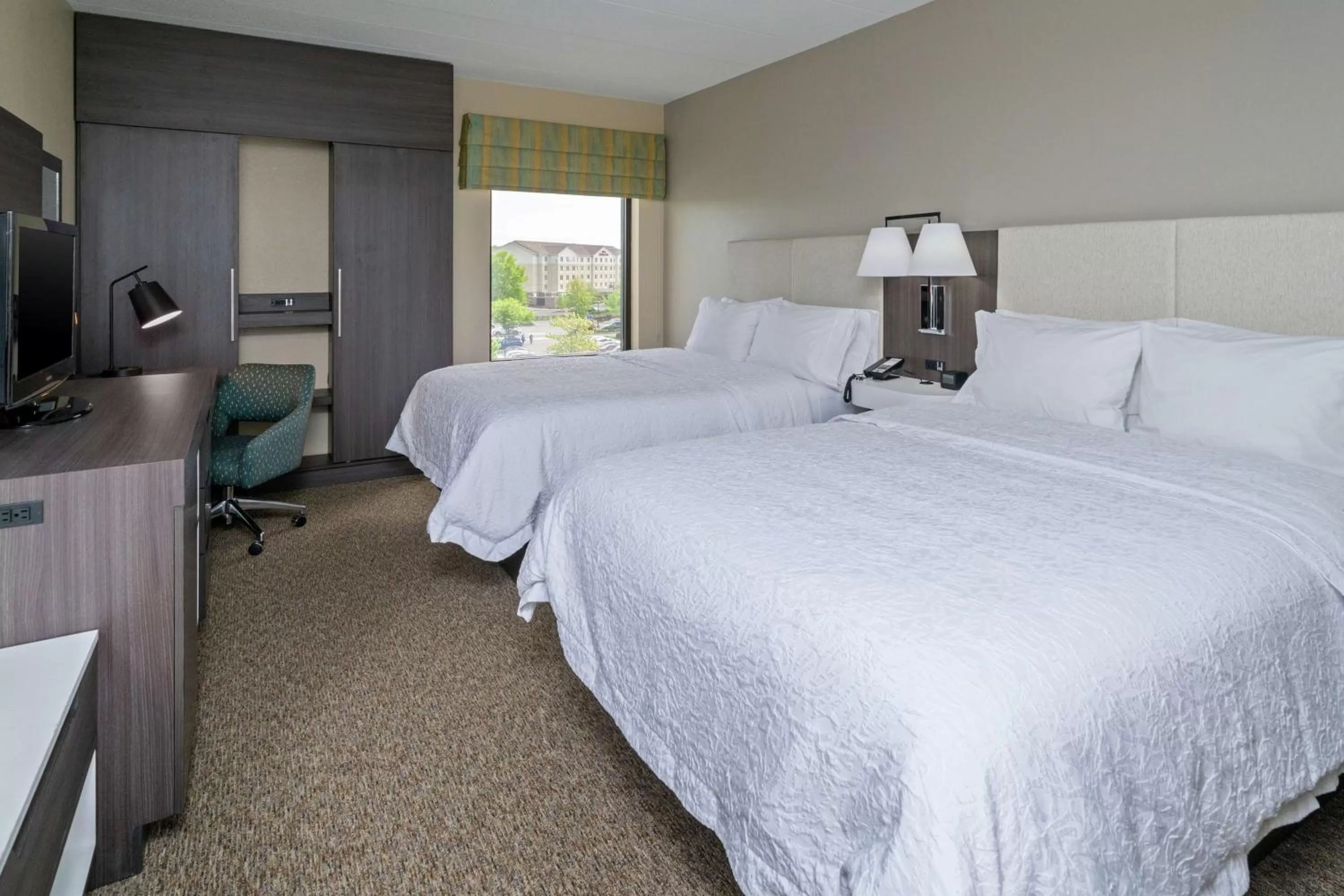 Queen Room with Two Queen Beds - Non-Smoking in Hampton Inn & Suites Valley Forge/Oaks