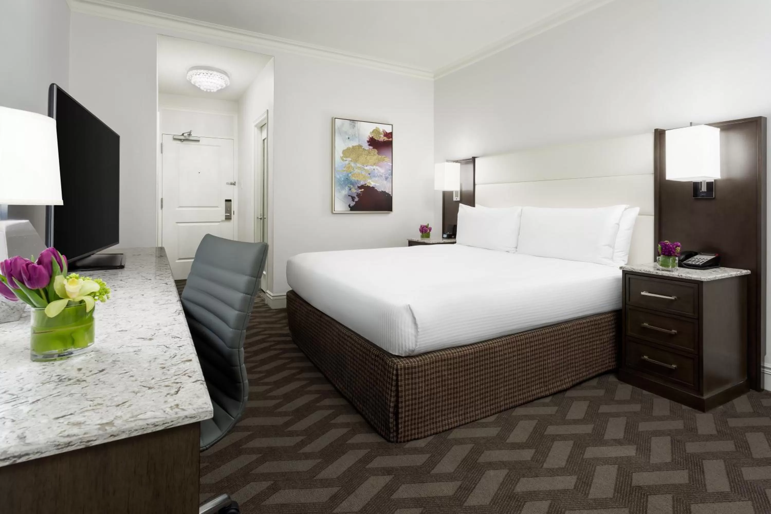 Superior King Room in Hilton Boston Park Plaza