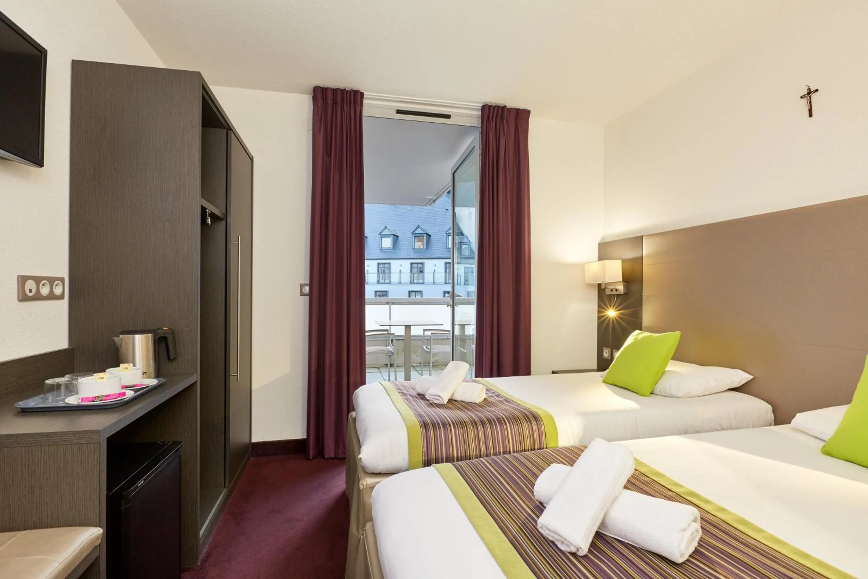 Superior Twin Room in Hôtel Astrid