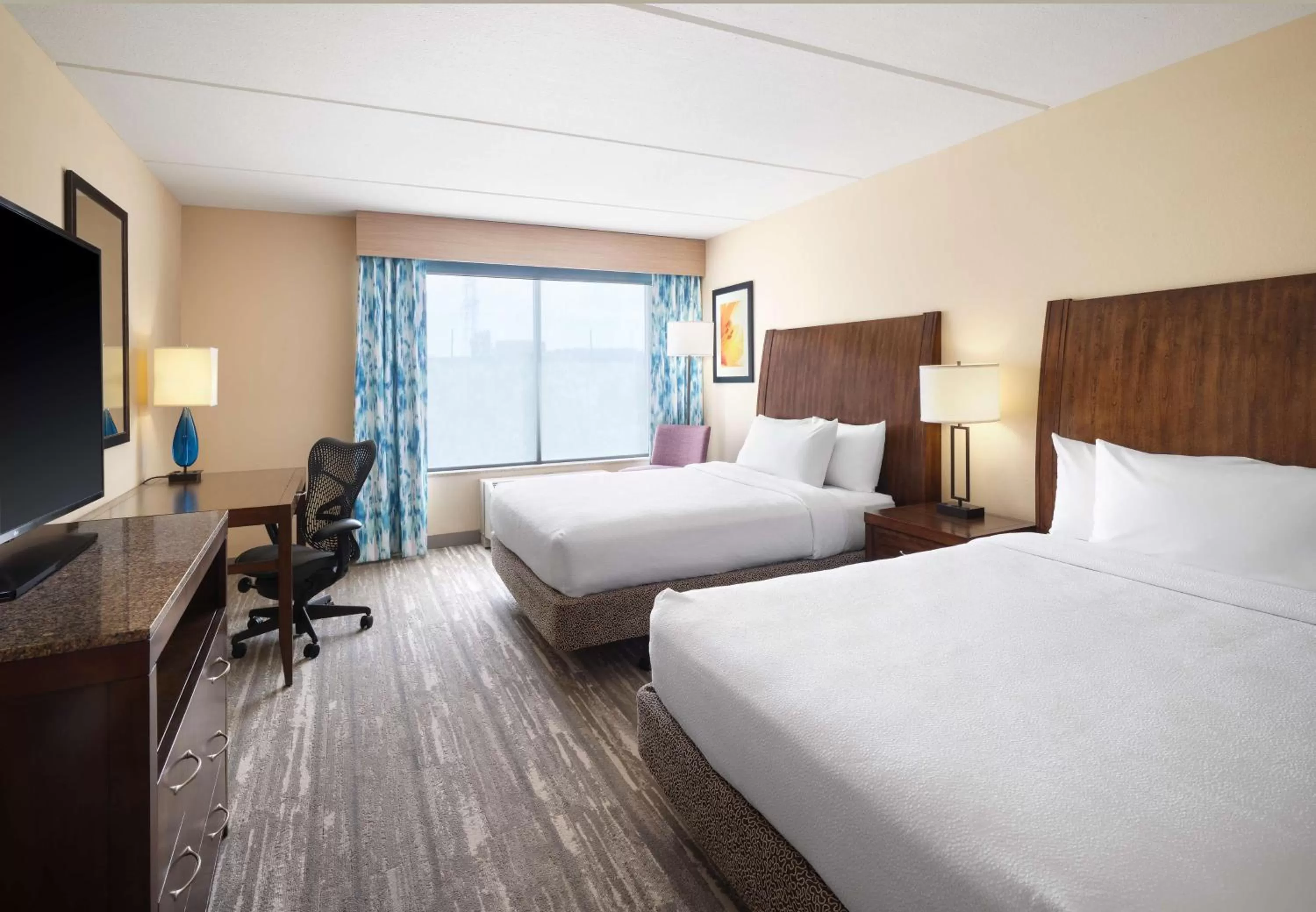 Queen Room with Two Queen Beds - Mobility Access in Hilton Garden Inn Houston/Bush Intercontinental Airport