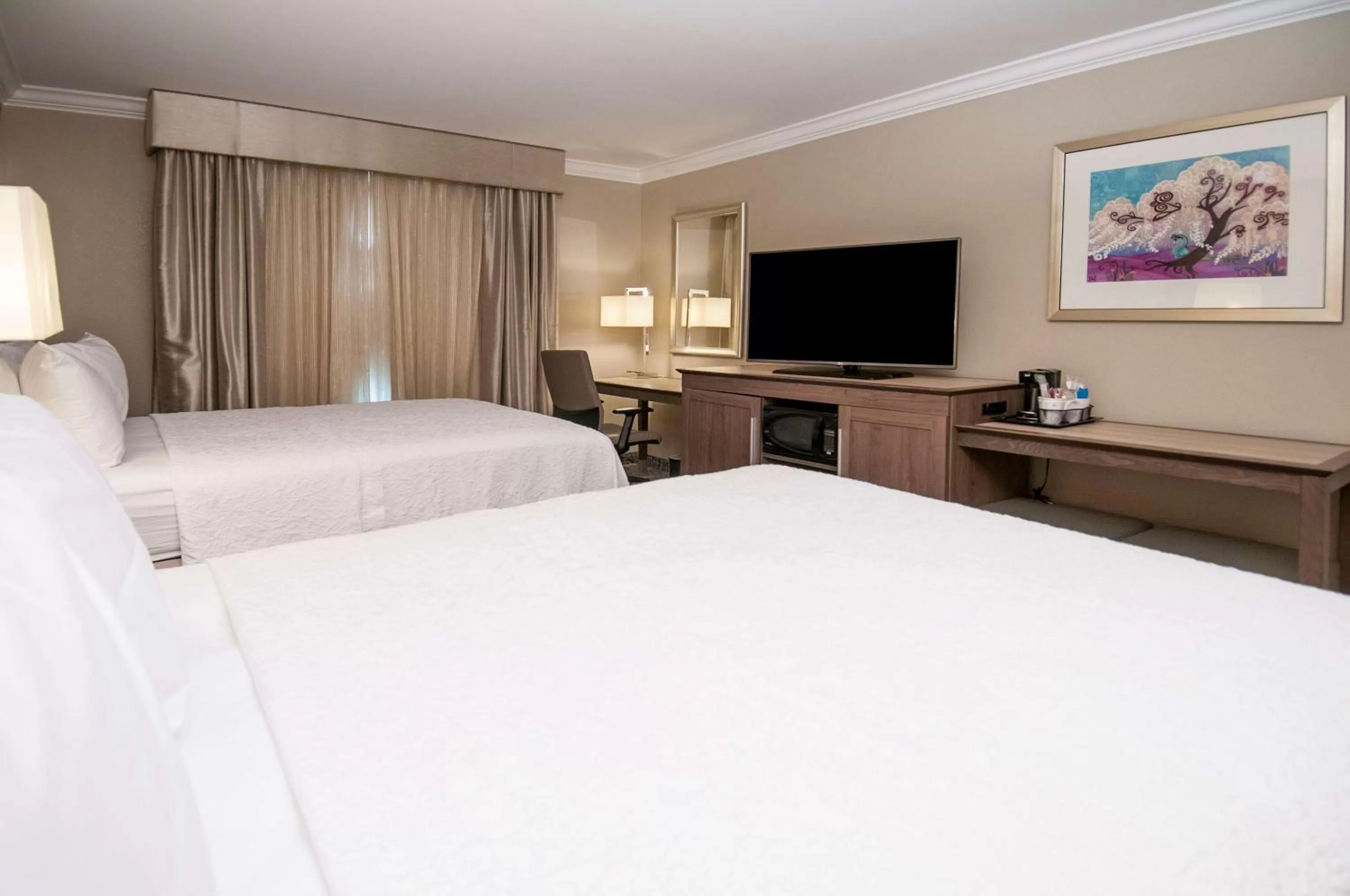 Queen Room with Two Queen Beds - Non-Smoking in Hampton Inn & Suites Ridgeland