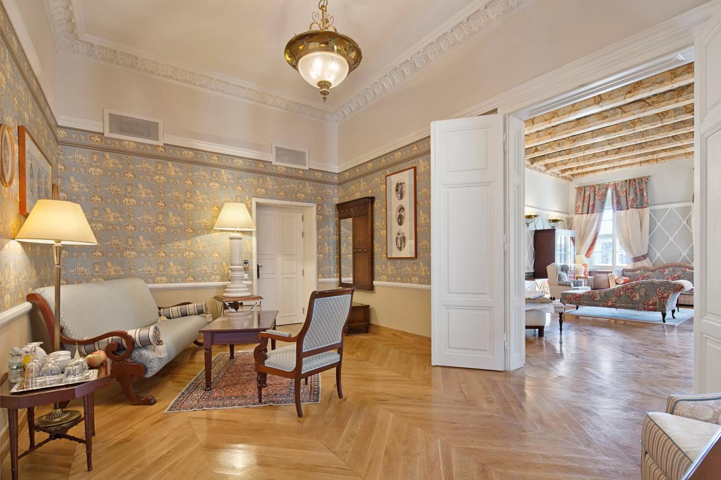Luxury Suite with Main Market view and balcony in The Bonerowski Palace Boutique Hotel